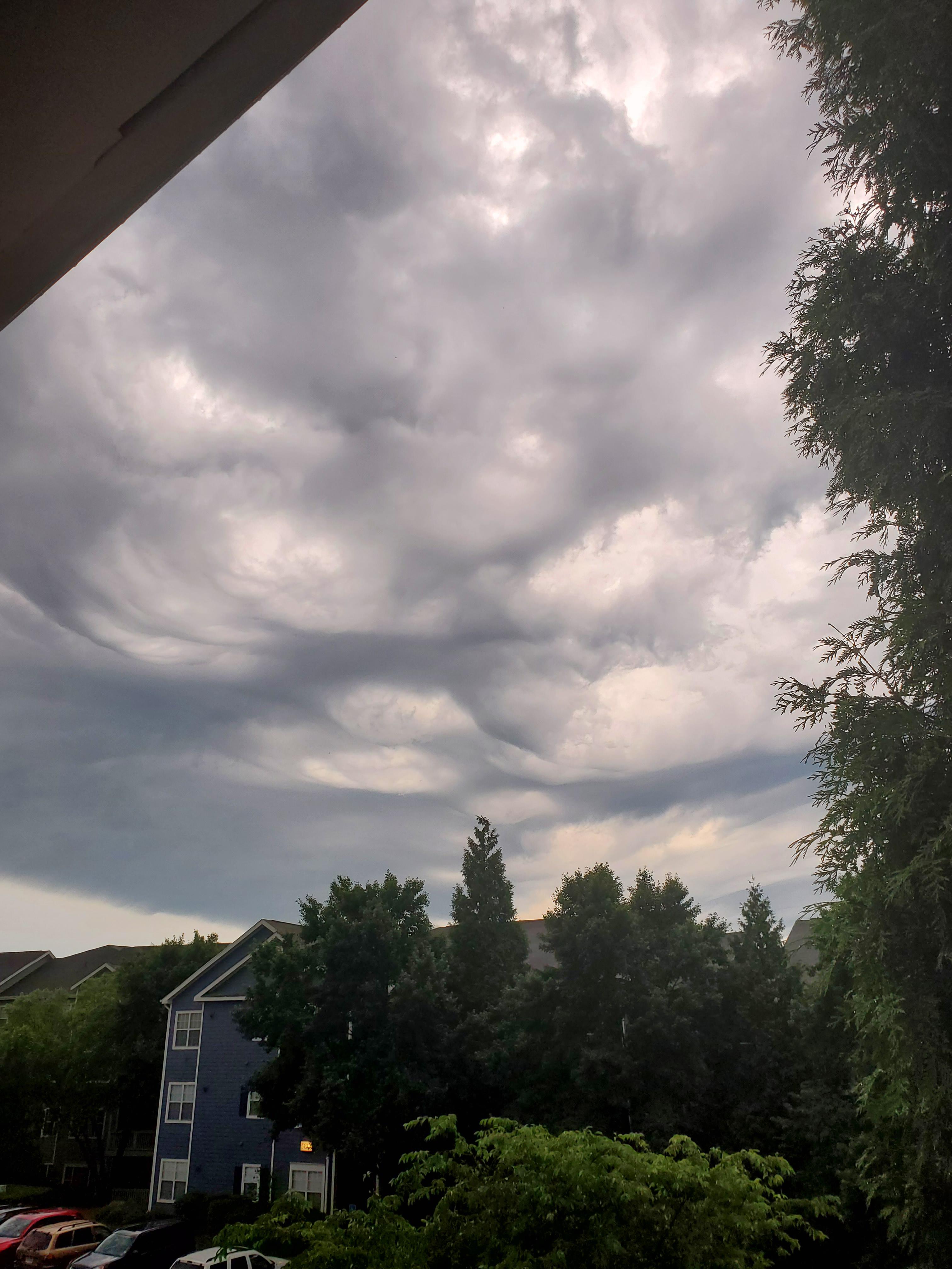 Centreville, VA before the storm r/weather