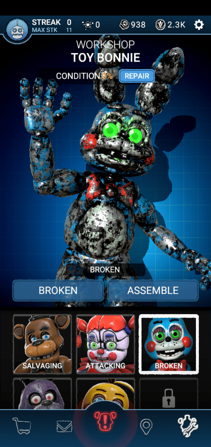 Broken toy Bonnie r/FnaFspecialdelivery