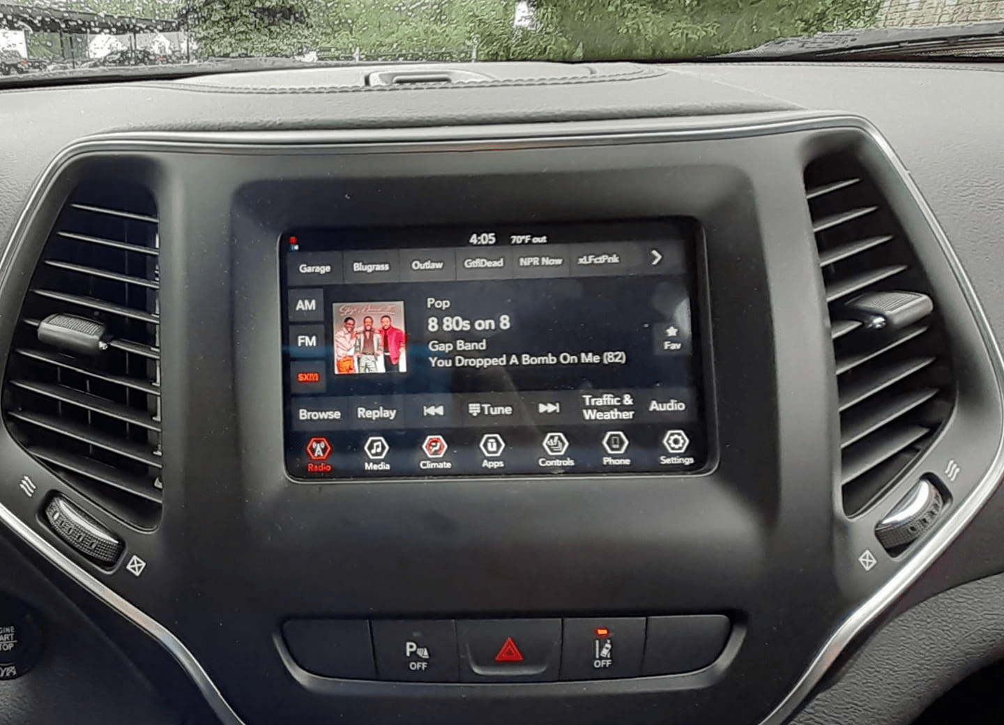 I heard Gap Band's Dropped A Bomb On Me song on XM/Sirius station 80s on 8 r/OldSchoolRNB