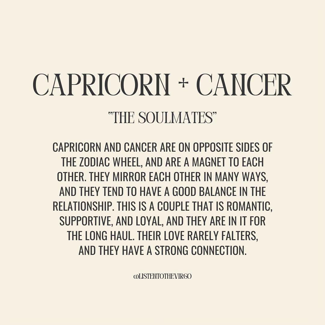 Cancer zodiac compatibility with capricorn 60 photos
