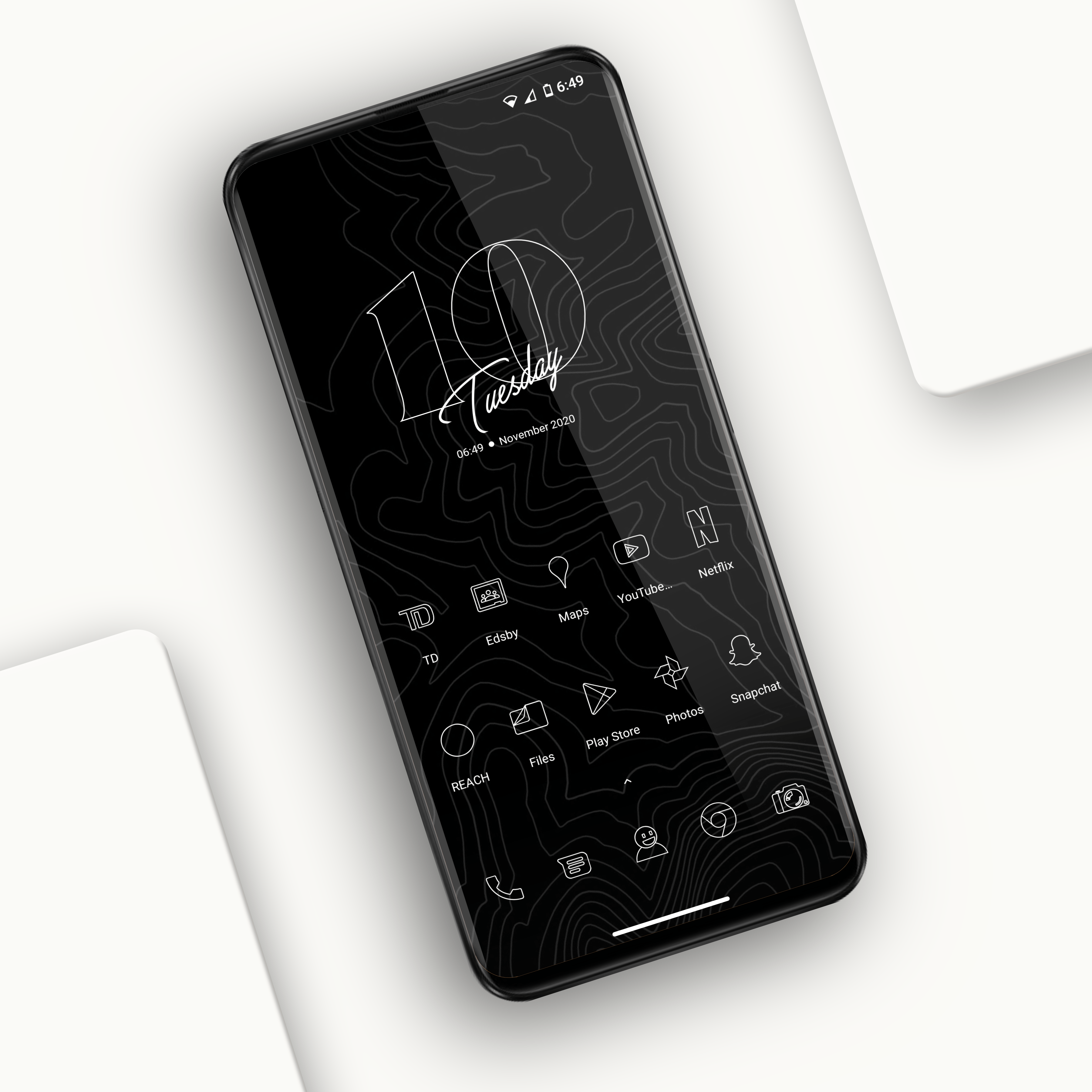 [THEME] Black & White r/androidthemes