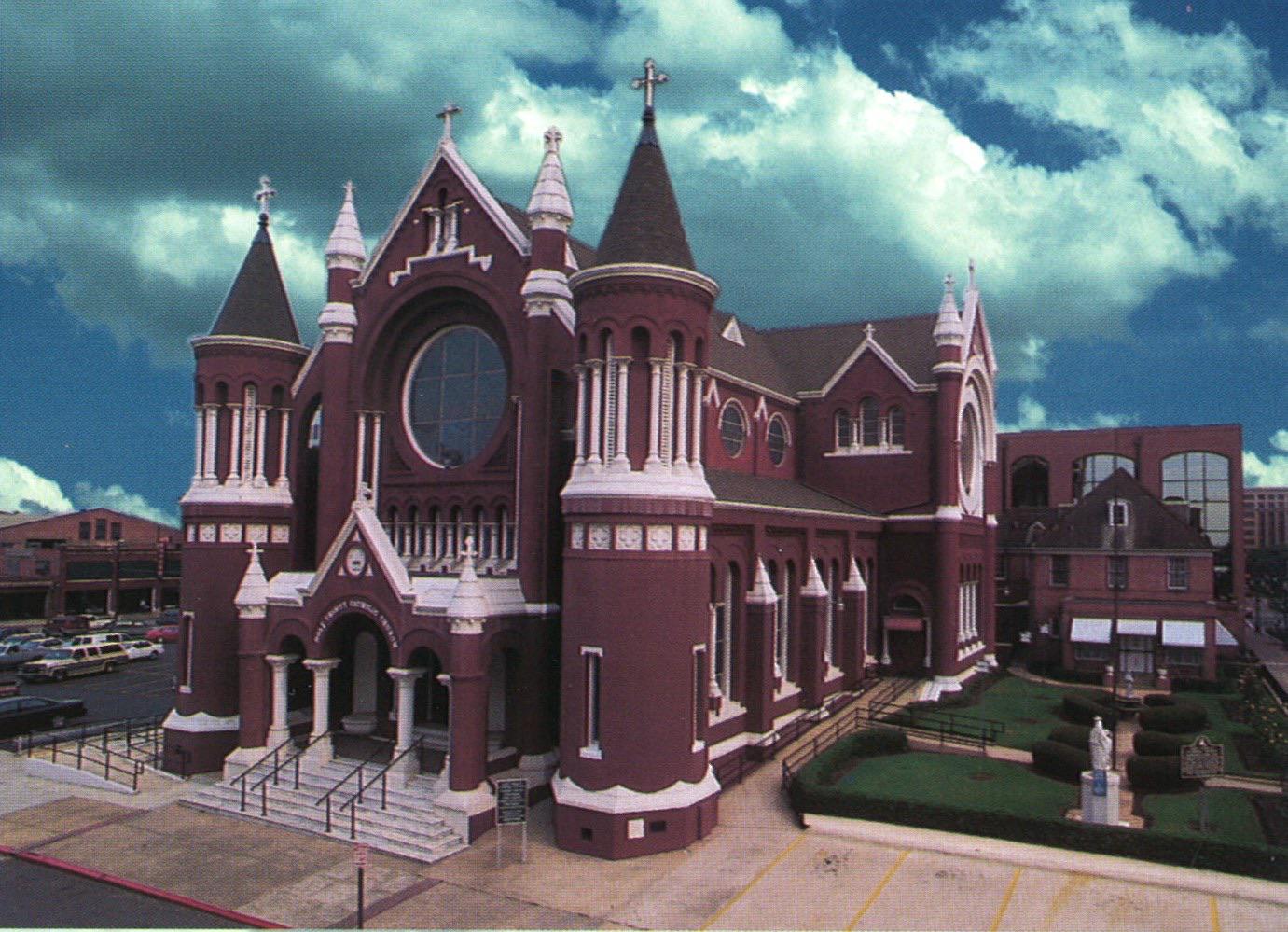 Est. 1896; Holy Trinity Catholic Church, Shreveport, Louisiana, USA r