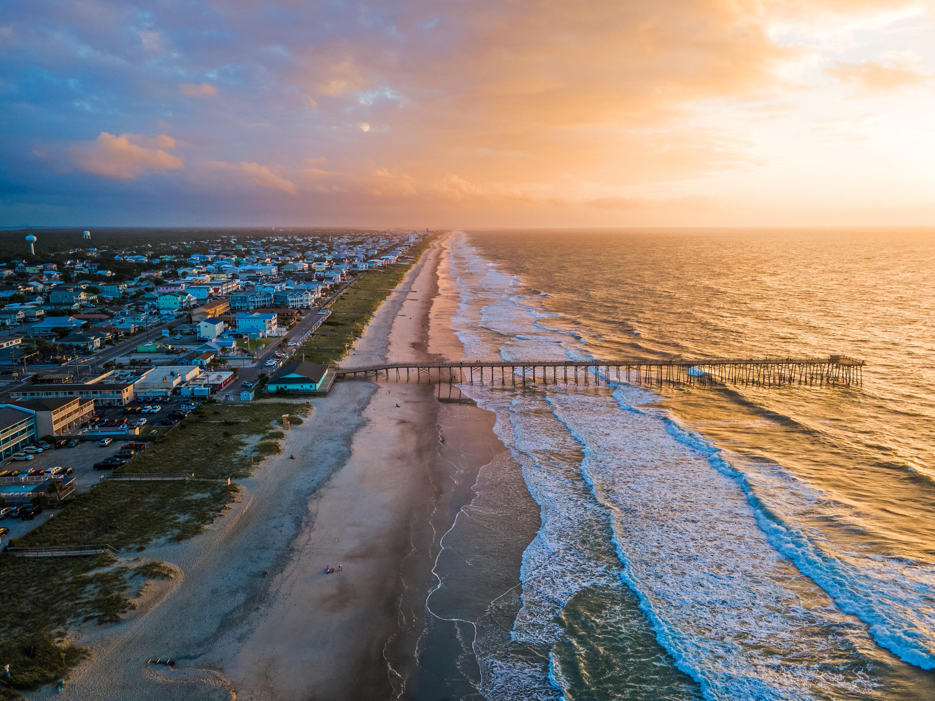 Sunrise photo from Kure Beach r/NorthCarolina