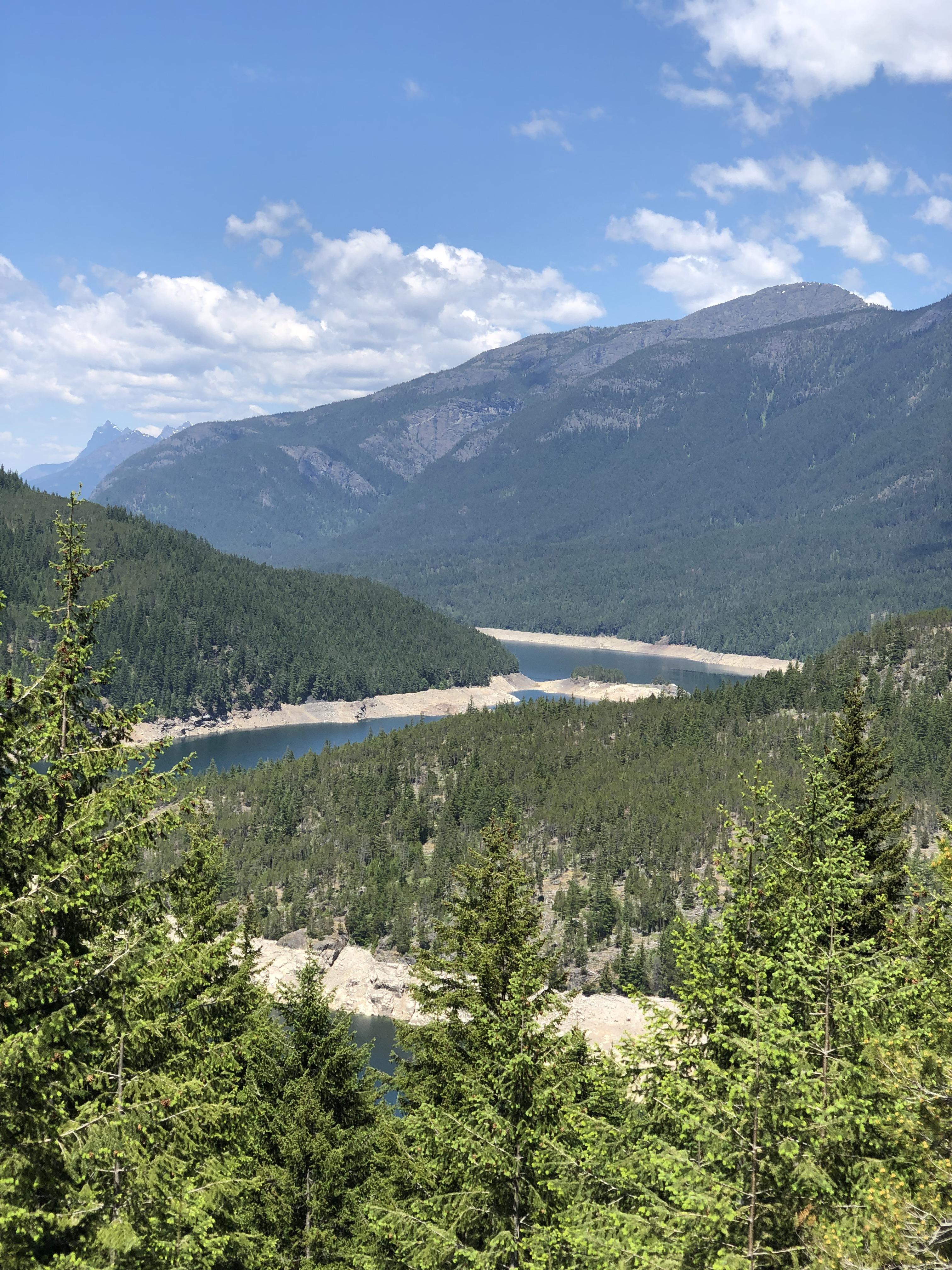 Ross Lake is incredibly low for this time of year. r/SeattlePhotography