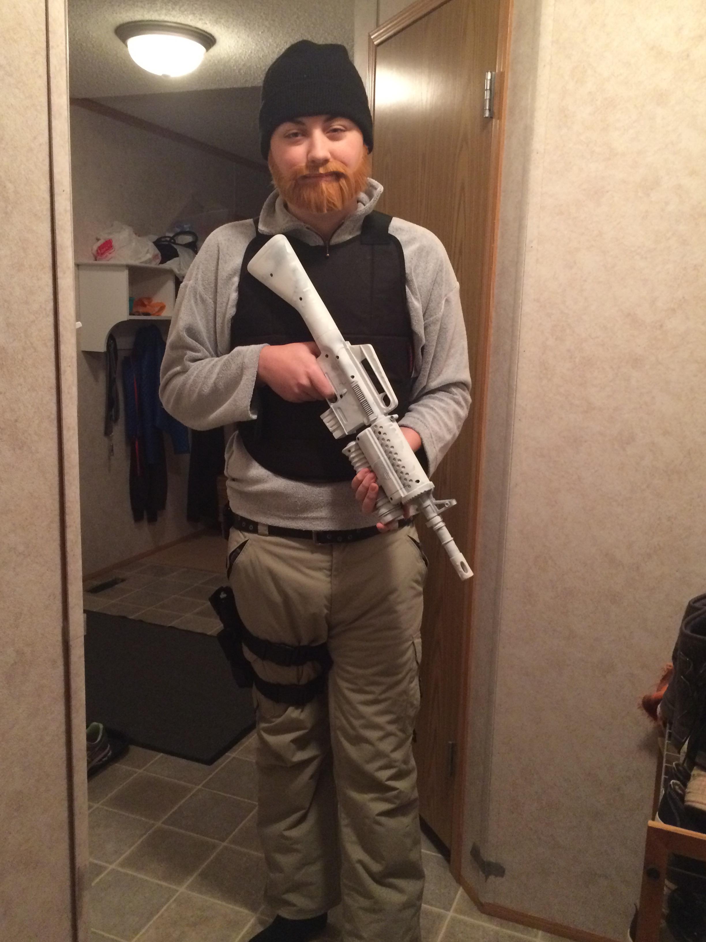Decided to dress up as Buck for Halloween r/Rainbow6