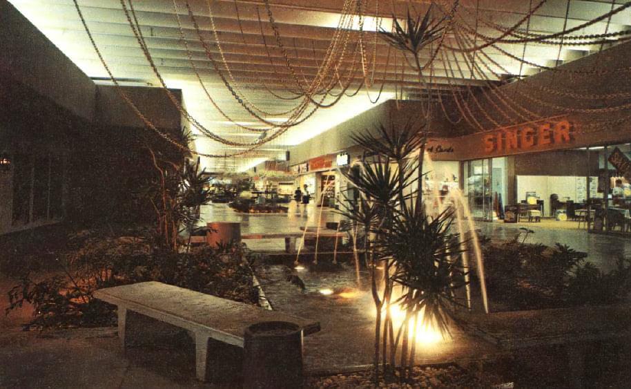 Arnot Mall, Horseheads, NY, in a circa 1968 New York State Electric and