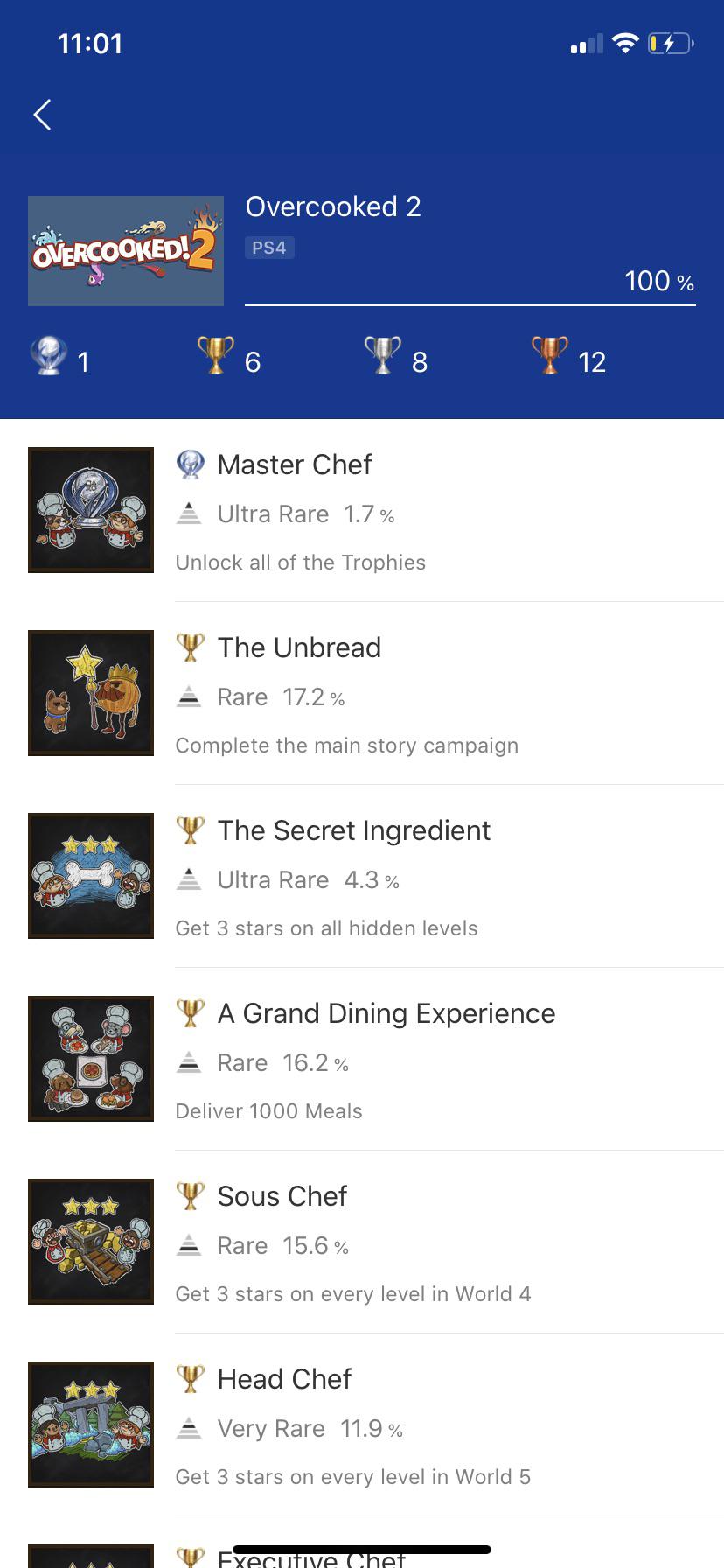 [Overcooked 2] Excellent couch coop game, and my fifth platinum this