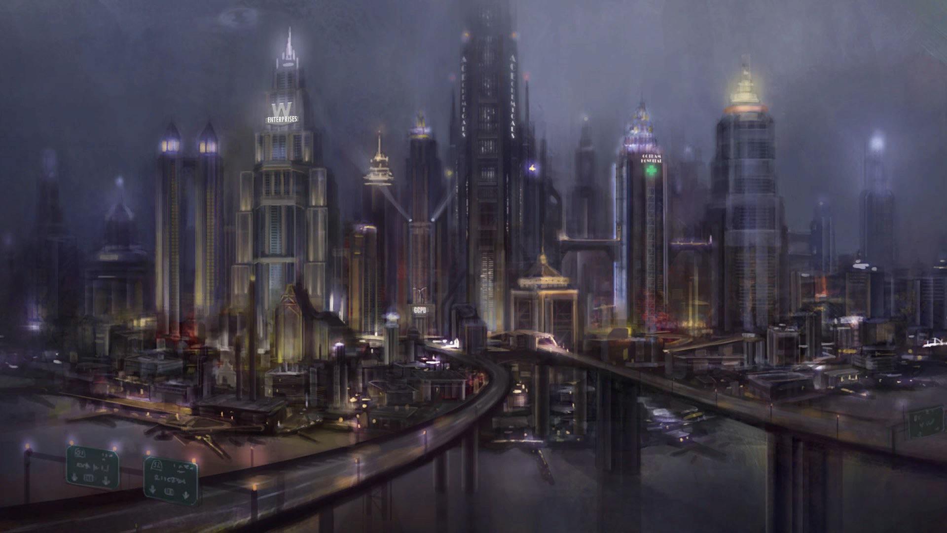 I hope we get a Gotham City that looks similar to this in the next