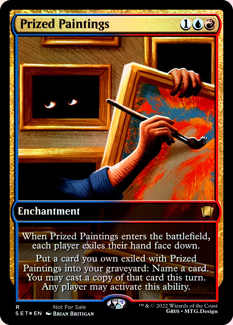 Prized Paintings r/custommagic
