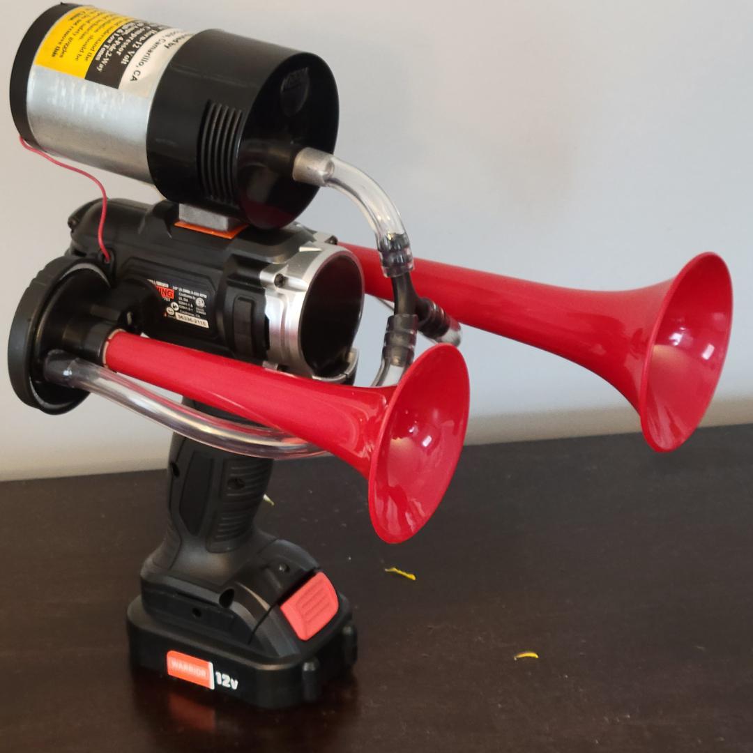 The Warrior 12v Air Horn r/harborfreight