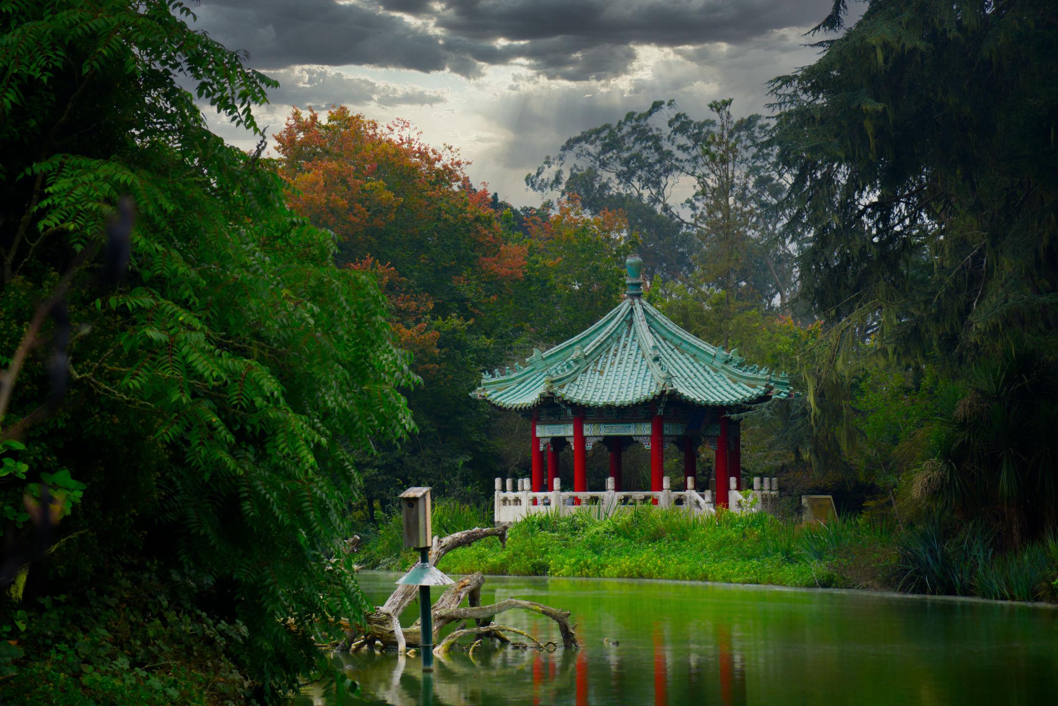 Golden Gate Pavilion at Stow Lake, Golden Gate Park r/sanfrancisco