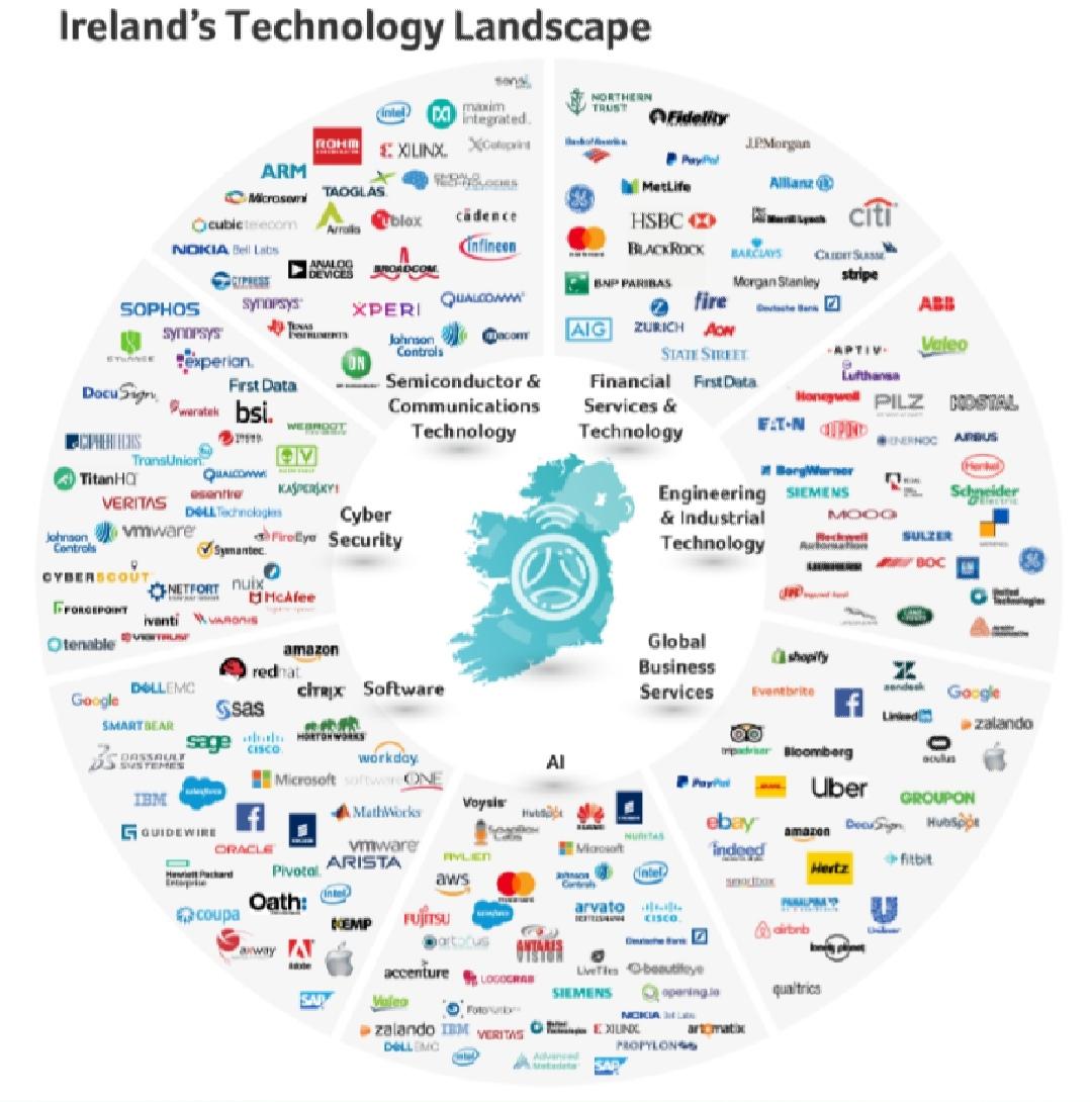 Cool infograph of Ireland's tech sector by the IDA. r/DevelEire