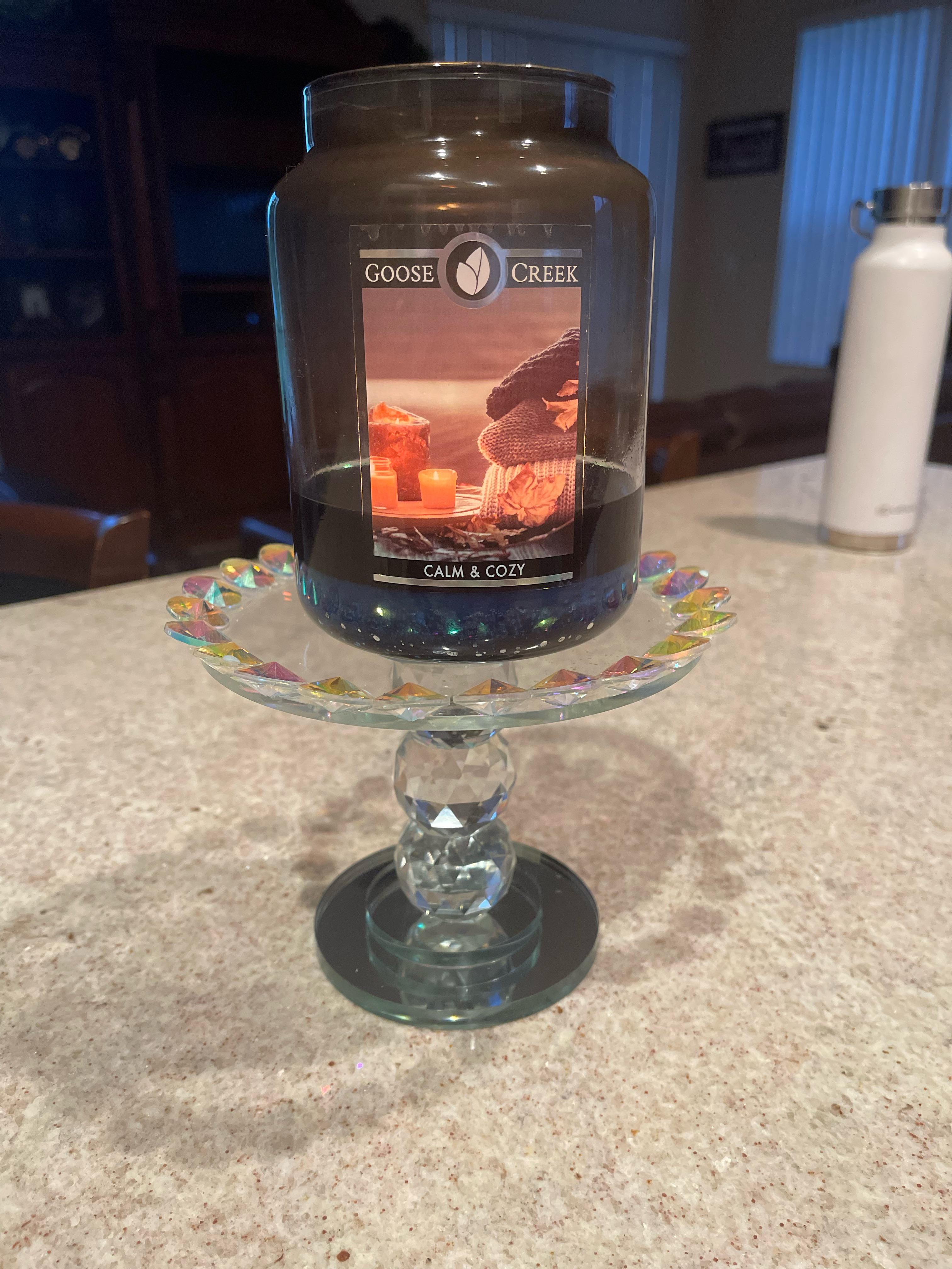 Sad that this candle is coming to an end. I’ve been burning it