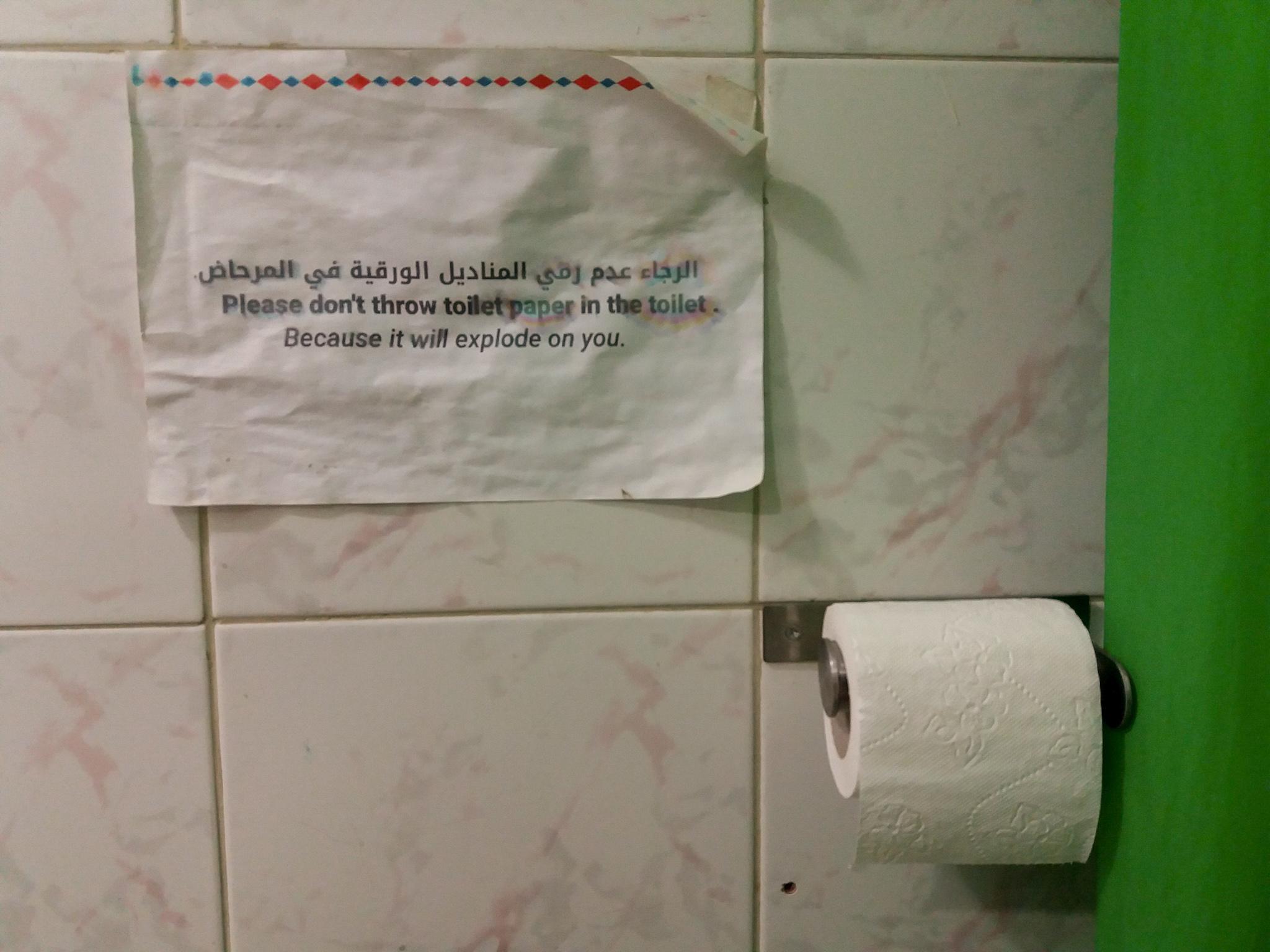 The english one is creative, what does the arabic say? r/learn_arabic