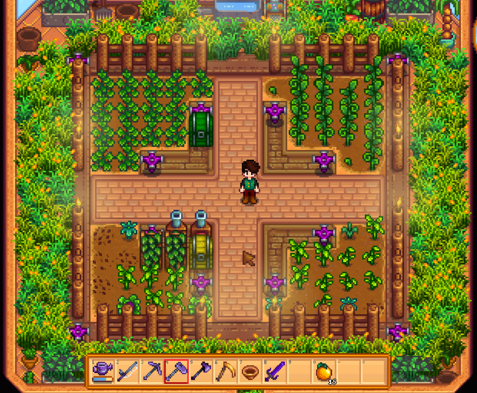 My greenhouse! D r/StardewValley