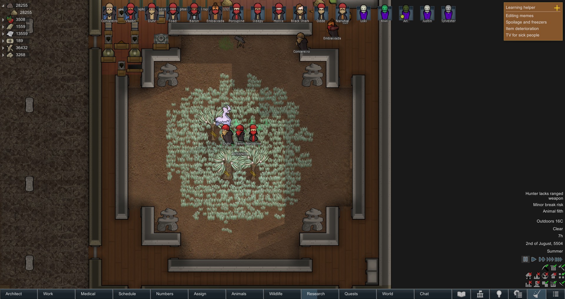 Why do my Anima trees keep getting cut down? More info in comments r/RimWorld