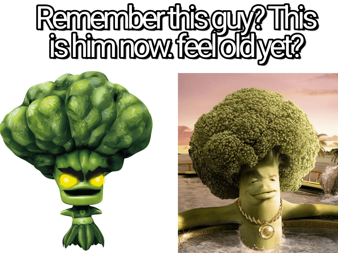 Broccoli guy r/skylandermemeland