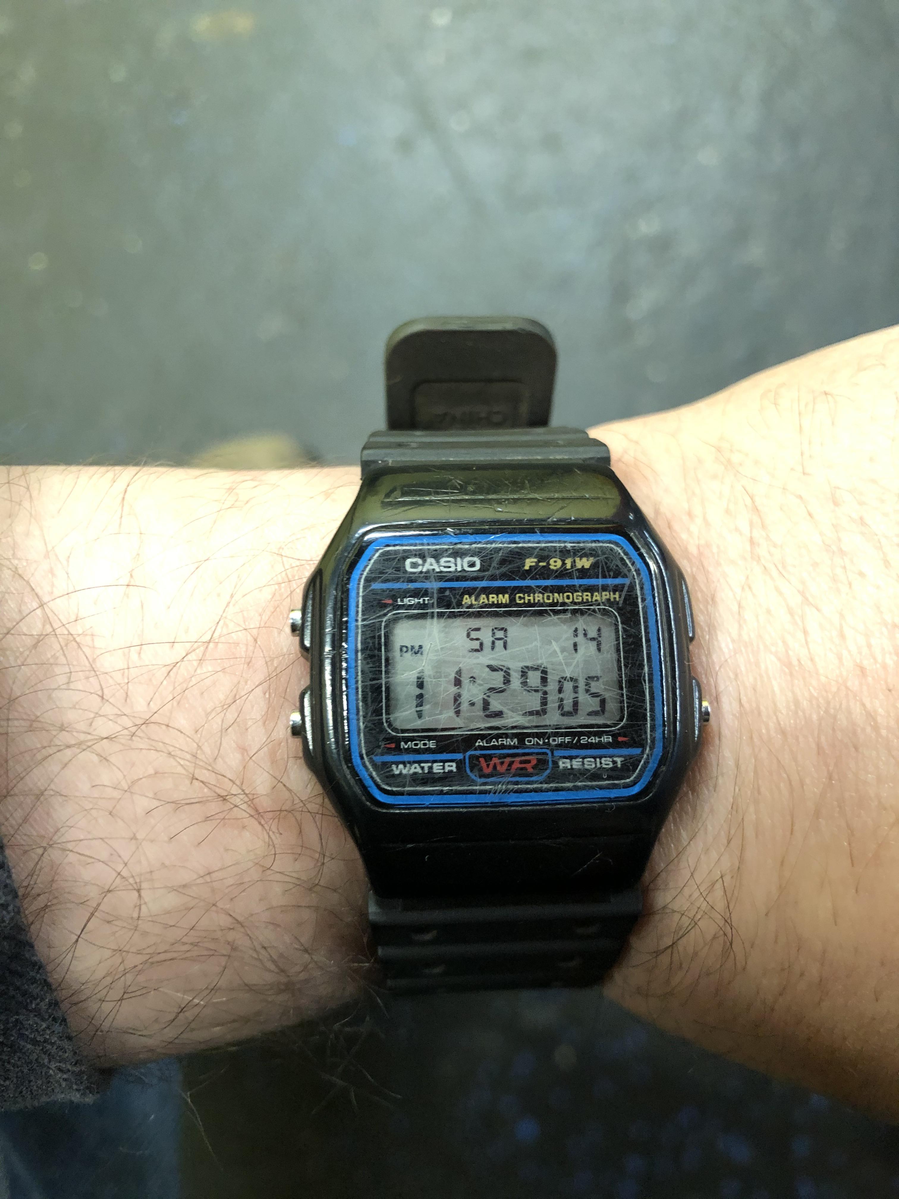 F91W Casio F 91w 3dg Green Version Watches Directly from casio