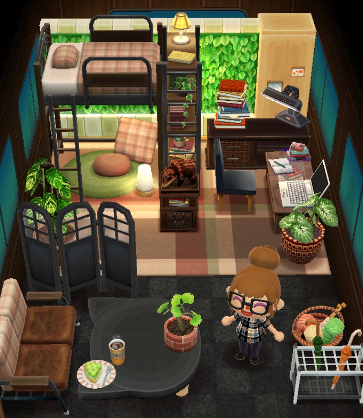 I redecorated my camper, I'd love to have a room like this irl 😔😔😔