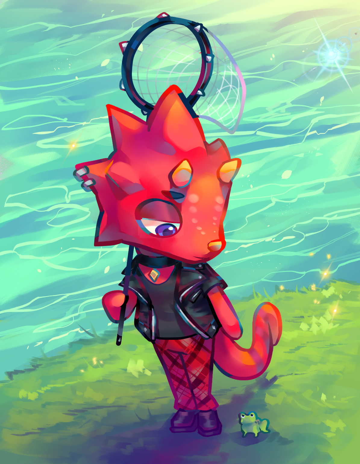 When you develop a crush on Flick the first time he visits you. No