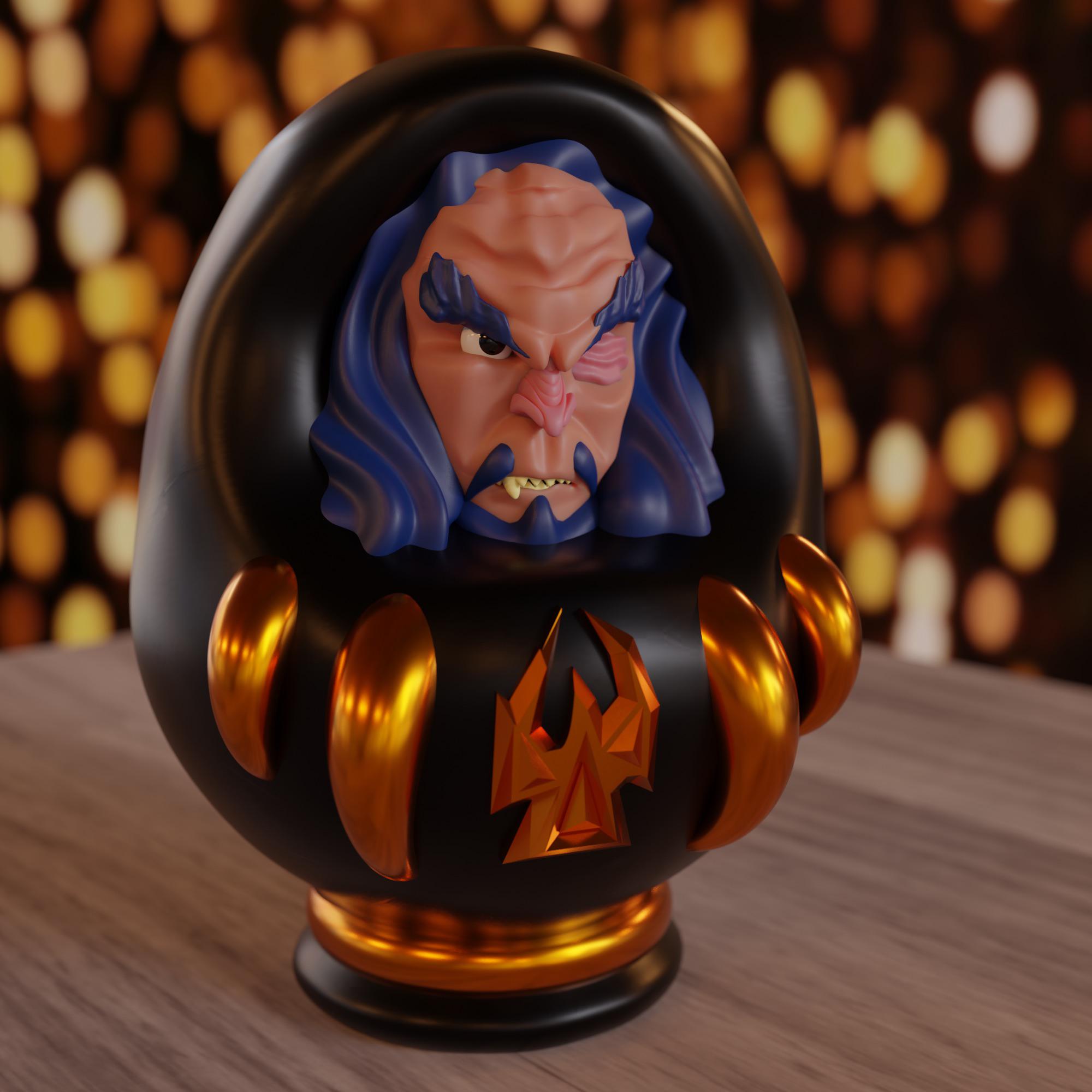 House Martok wishes you an honorable holiday. r/blender