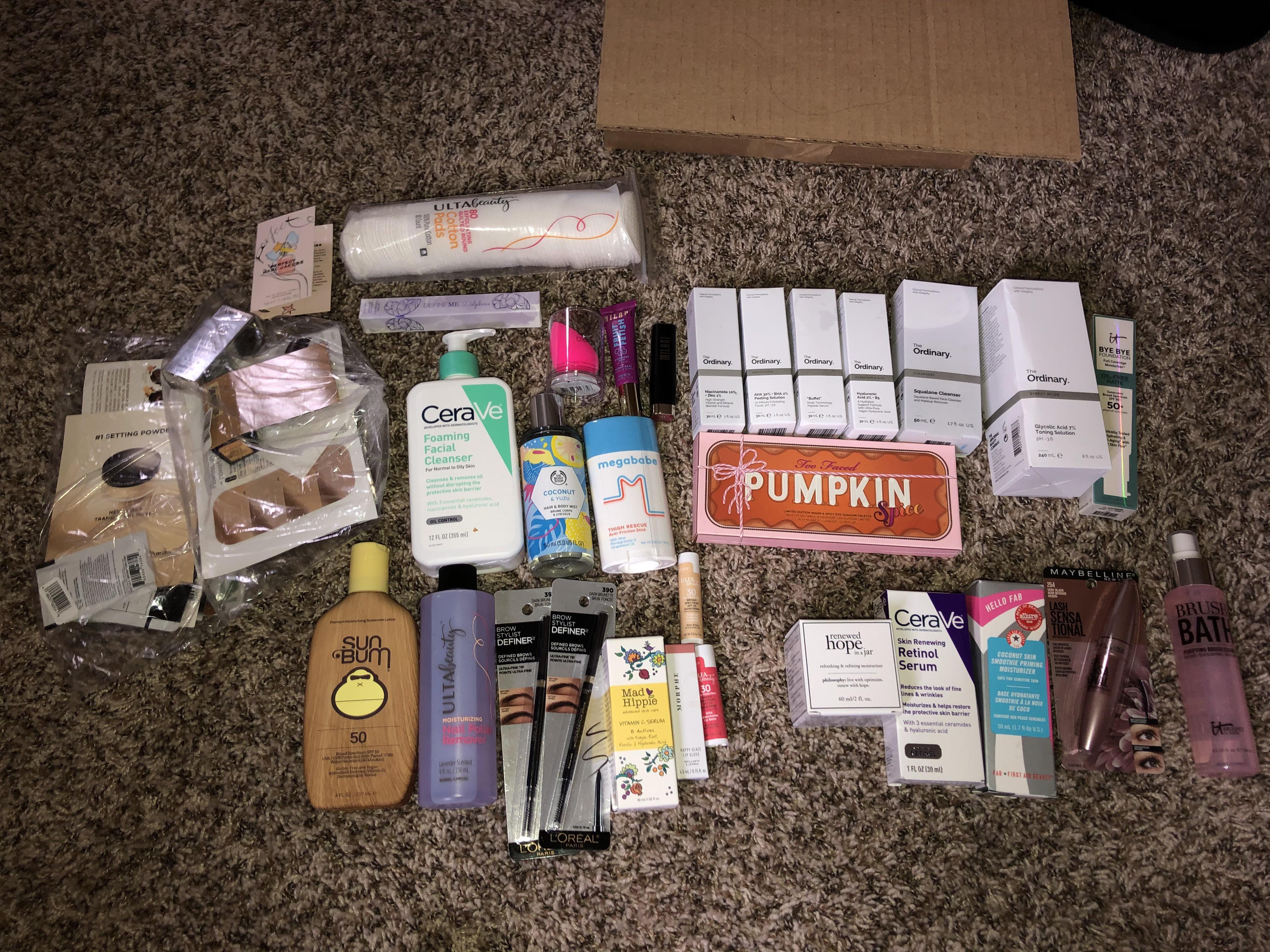 My haul arrived! There’s a couple order items in another order but I’m