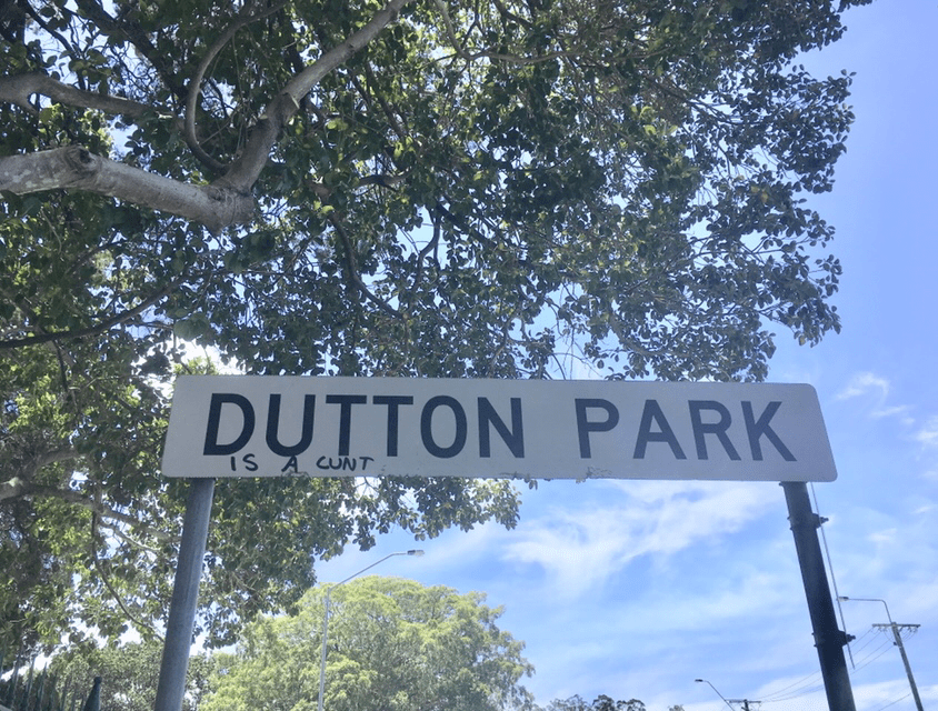Someone needs to chill... Dutton Park has done no wrong in my eyes r