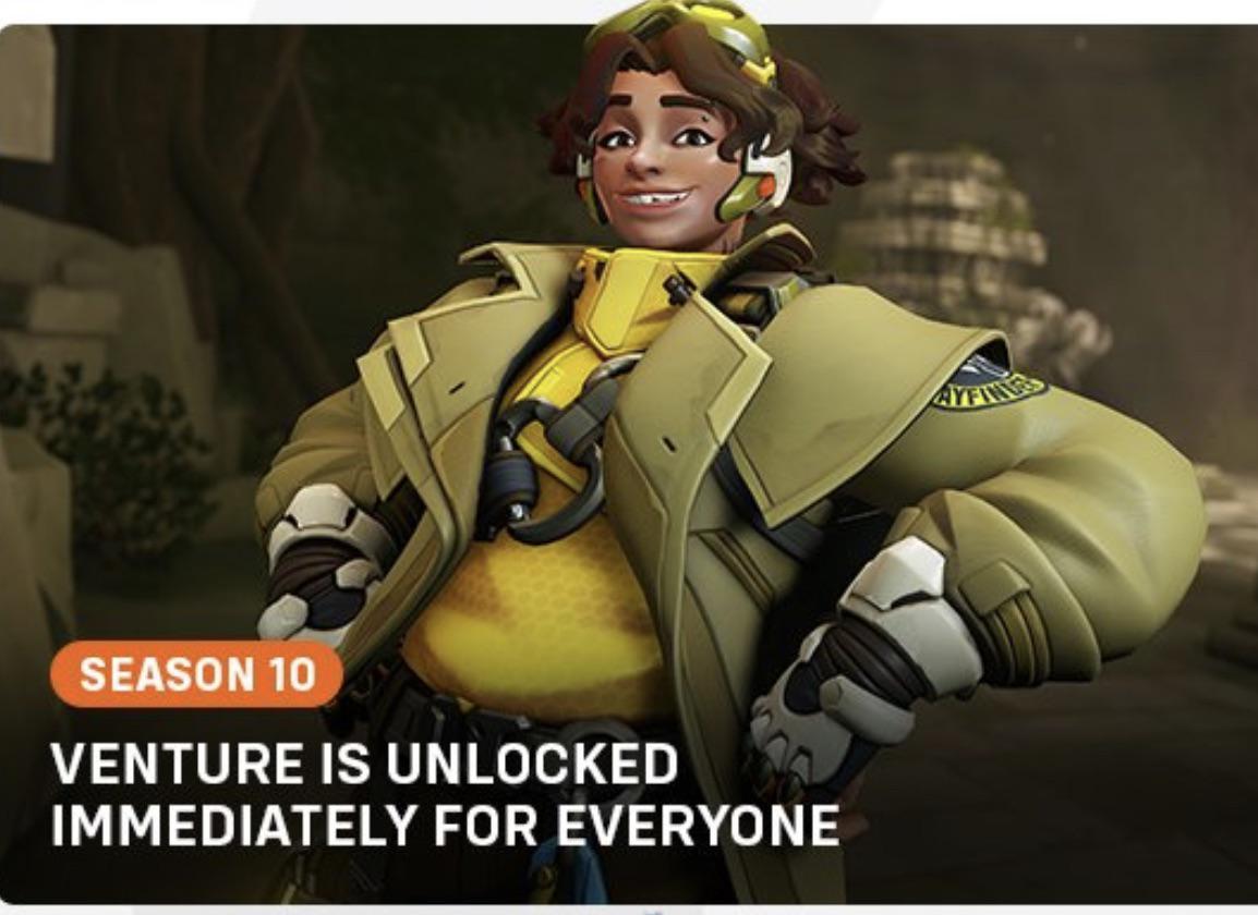 My take on Venture’s final concept character design : Overwatch