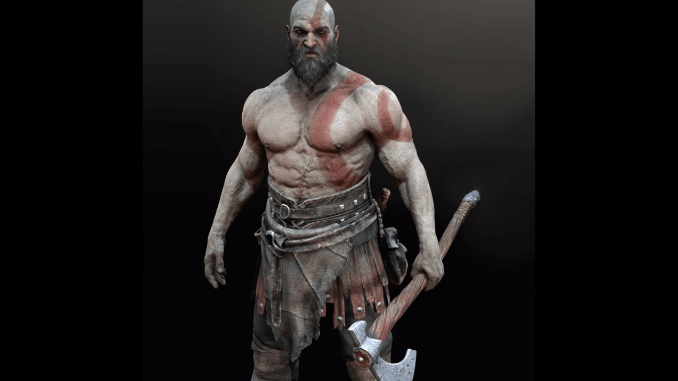 God Of War 2 Kratos Scar