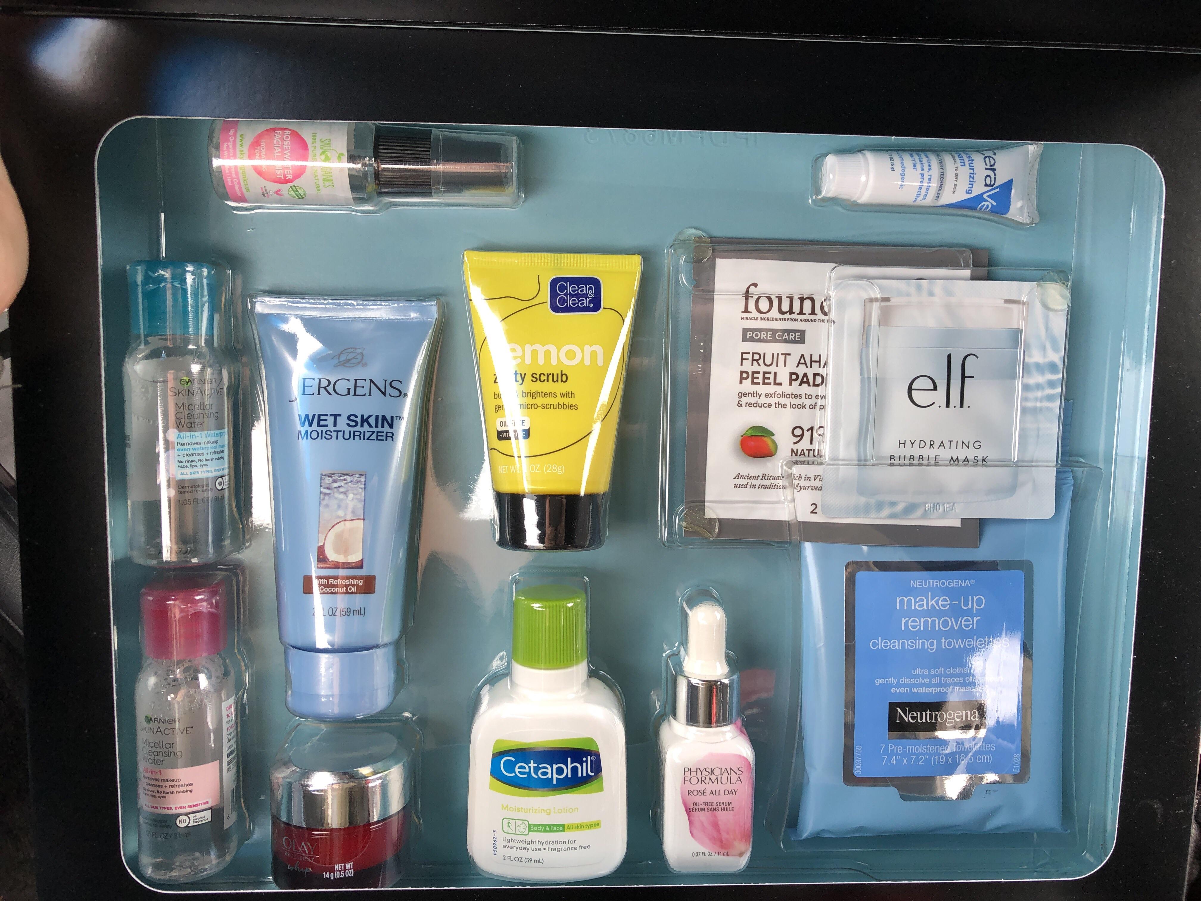 walmart favorites box “the everything skin kit”! r/BeautyBoxes