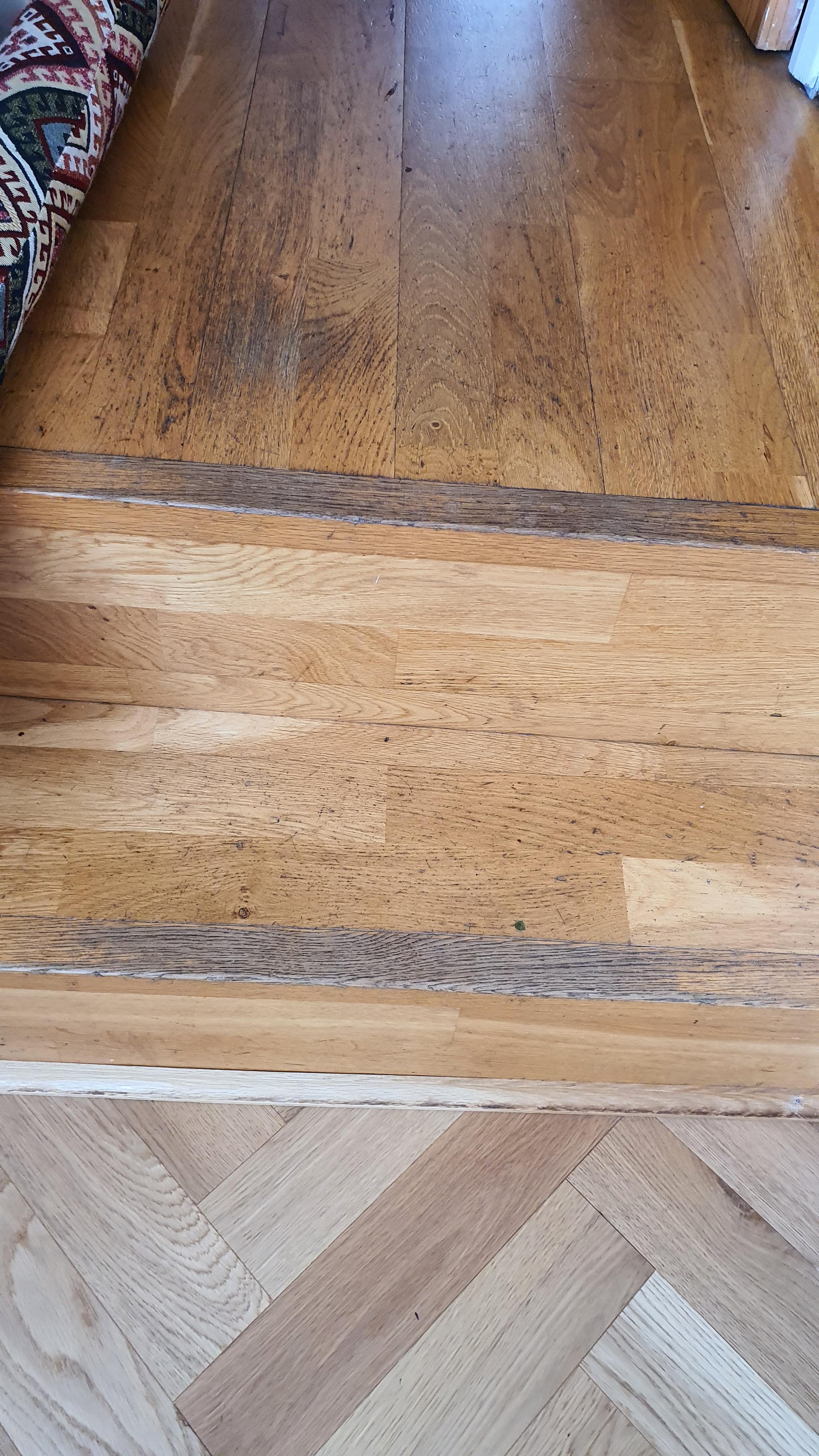 How to repair finish on worn wooden steps r/woodworking