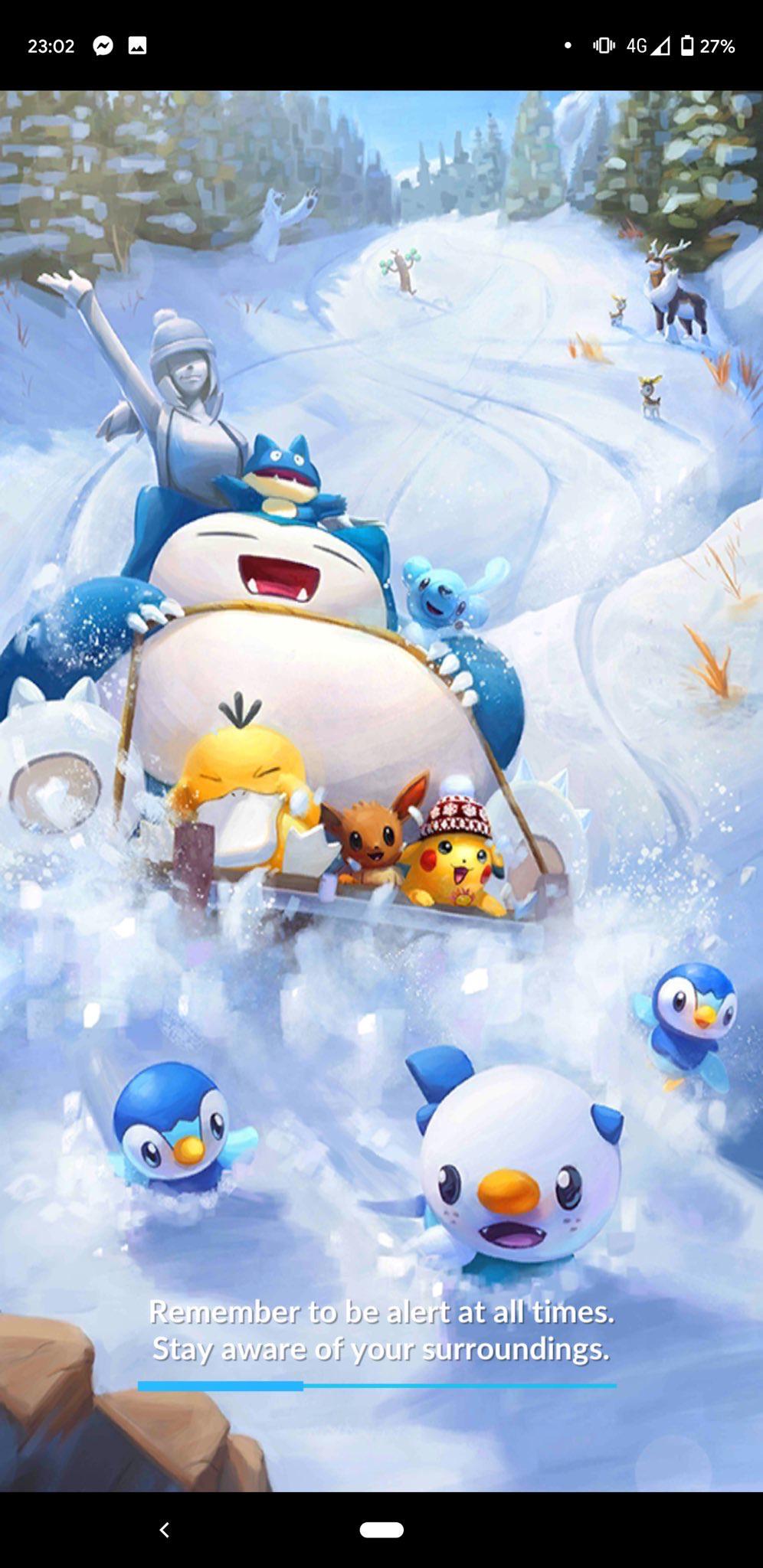 Dwelling and Sawsbuck are on the new loading screen. (Courtesy of