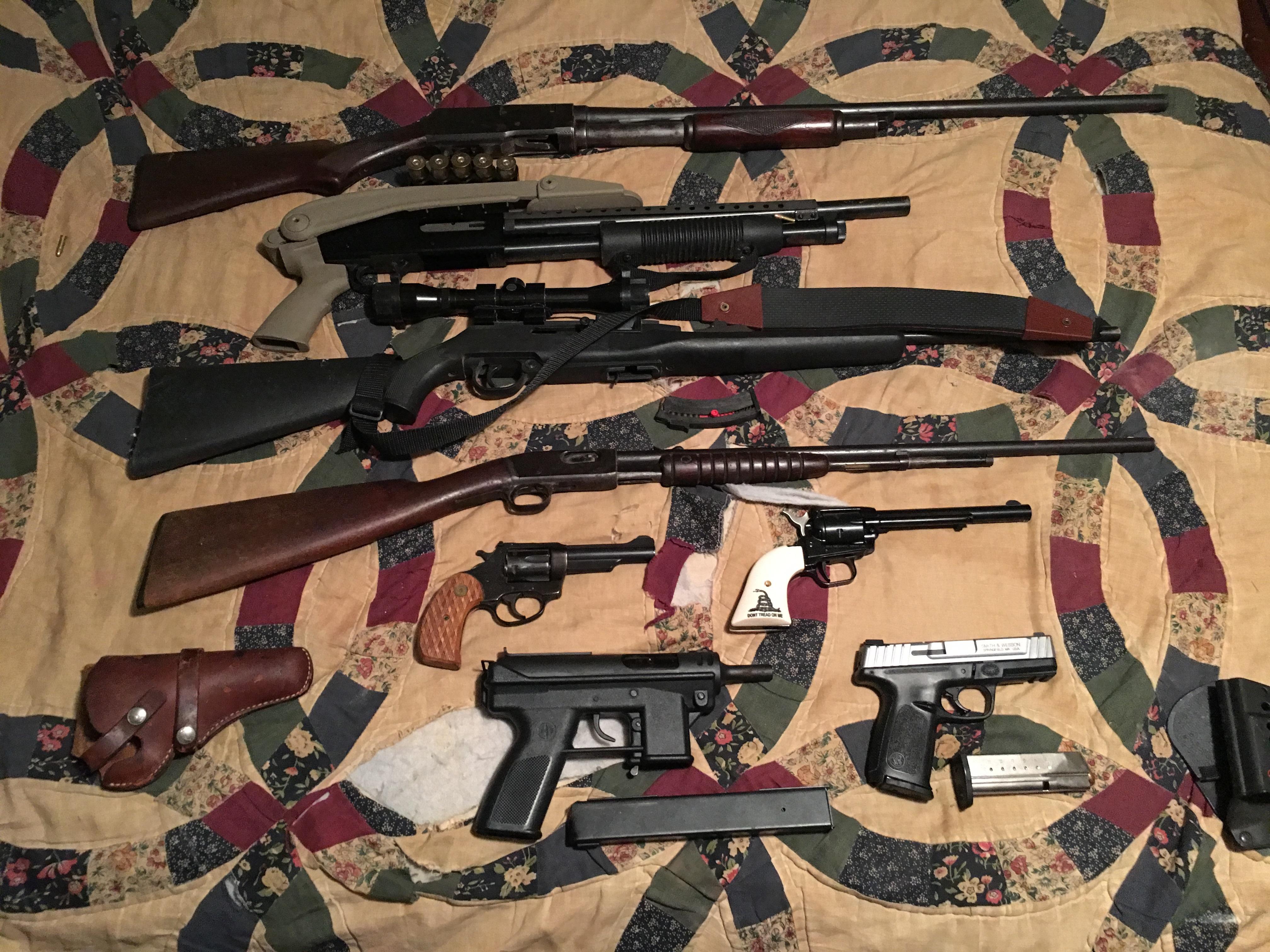 My modest gun collection r/guns