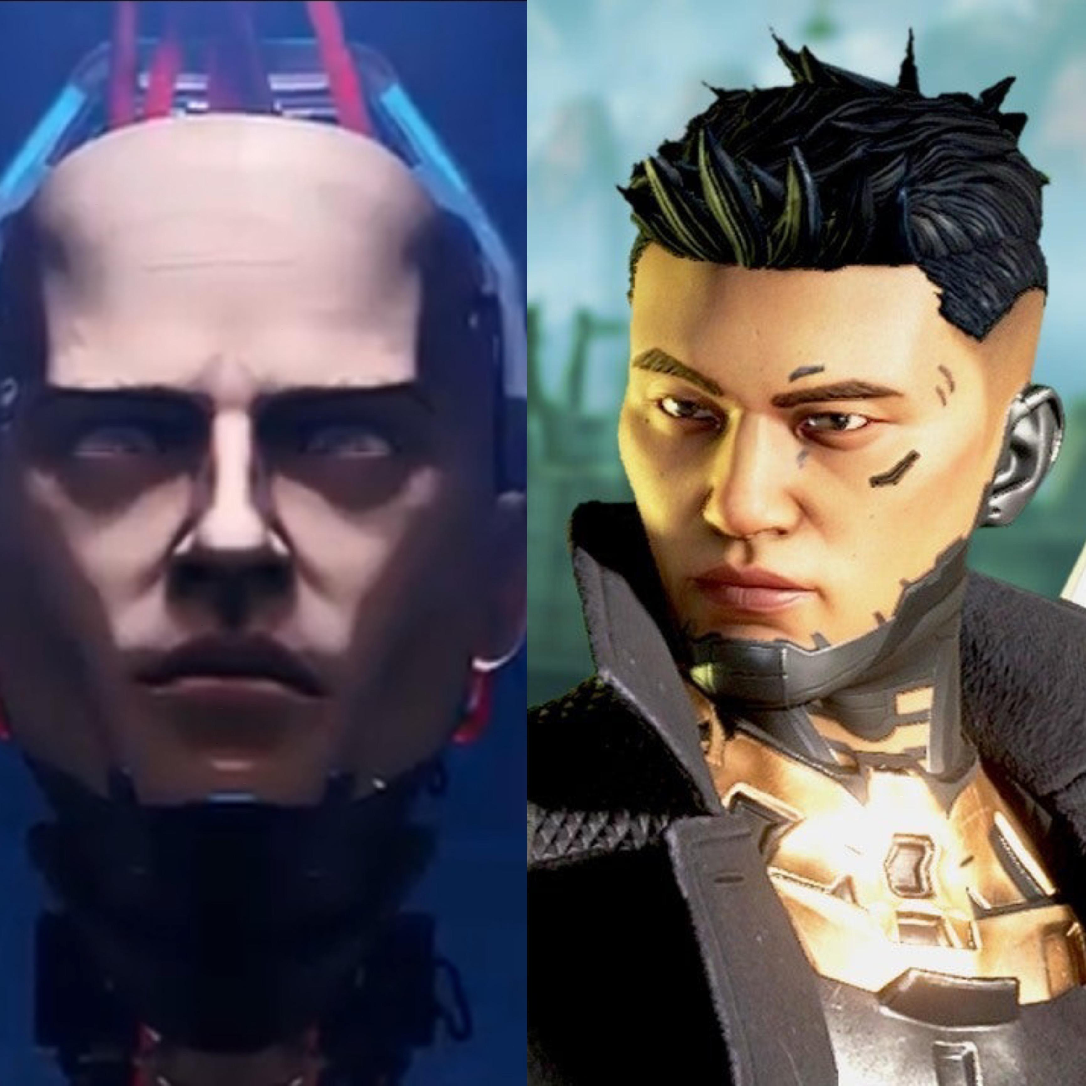 Crypto Face / Apex Legends Inspired Crypto Face Mask Youth Or Adult