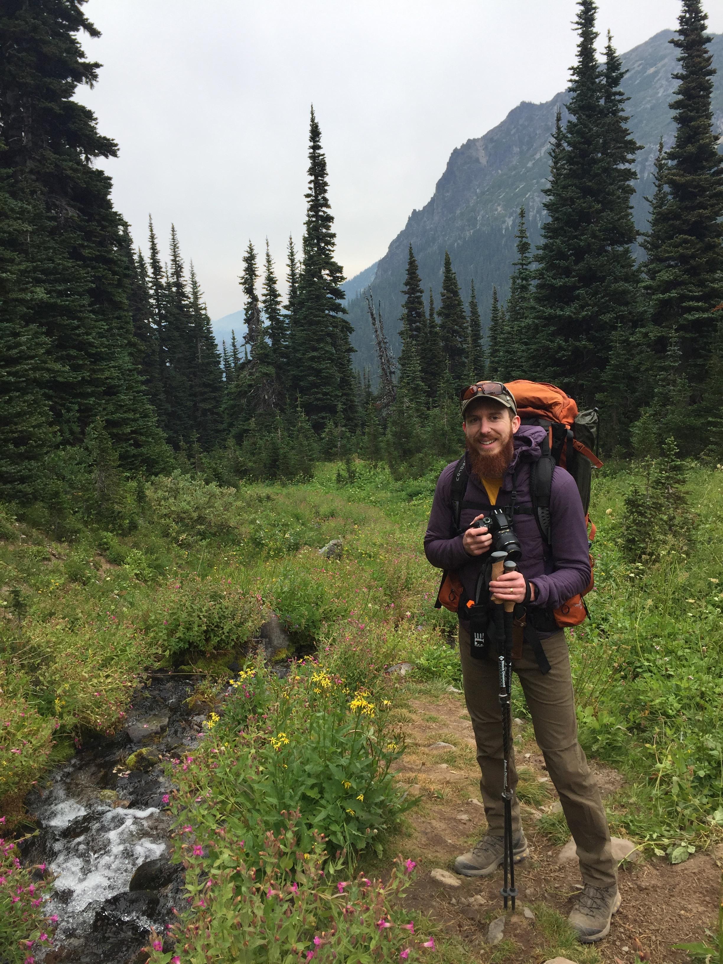 18 mile overnighter in Mt. Rainier National Park, *gear on*. Linked