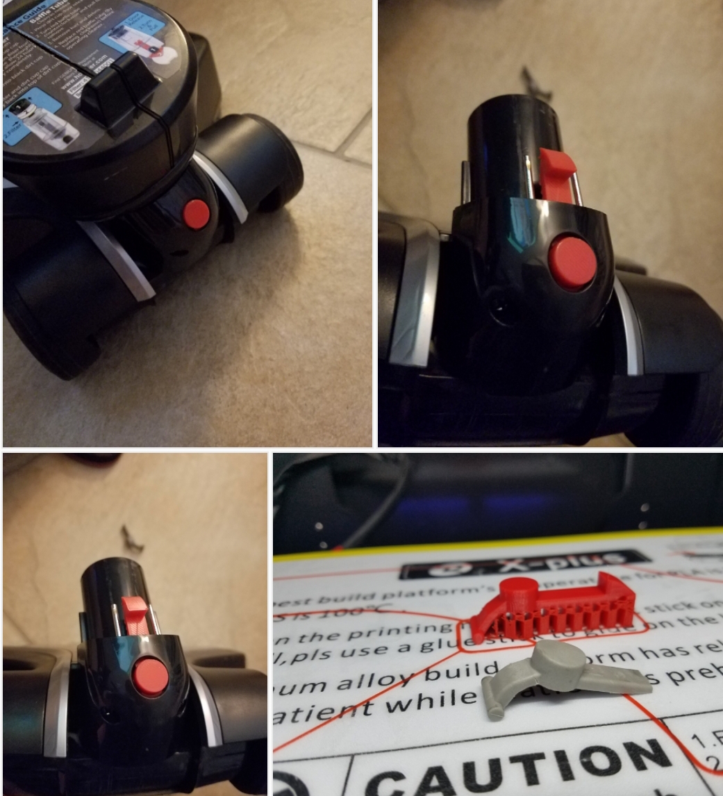 New retaining clip for Hoover Linx cordless vacuum r/functionalprint