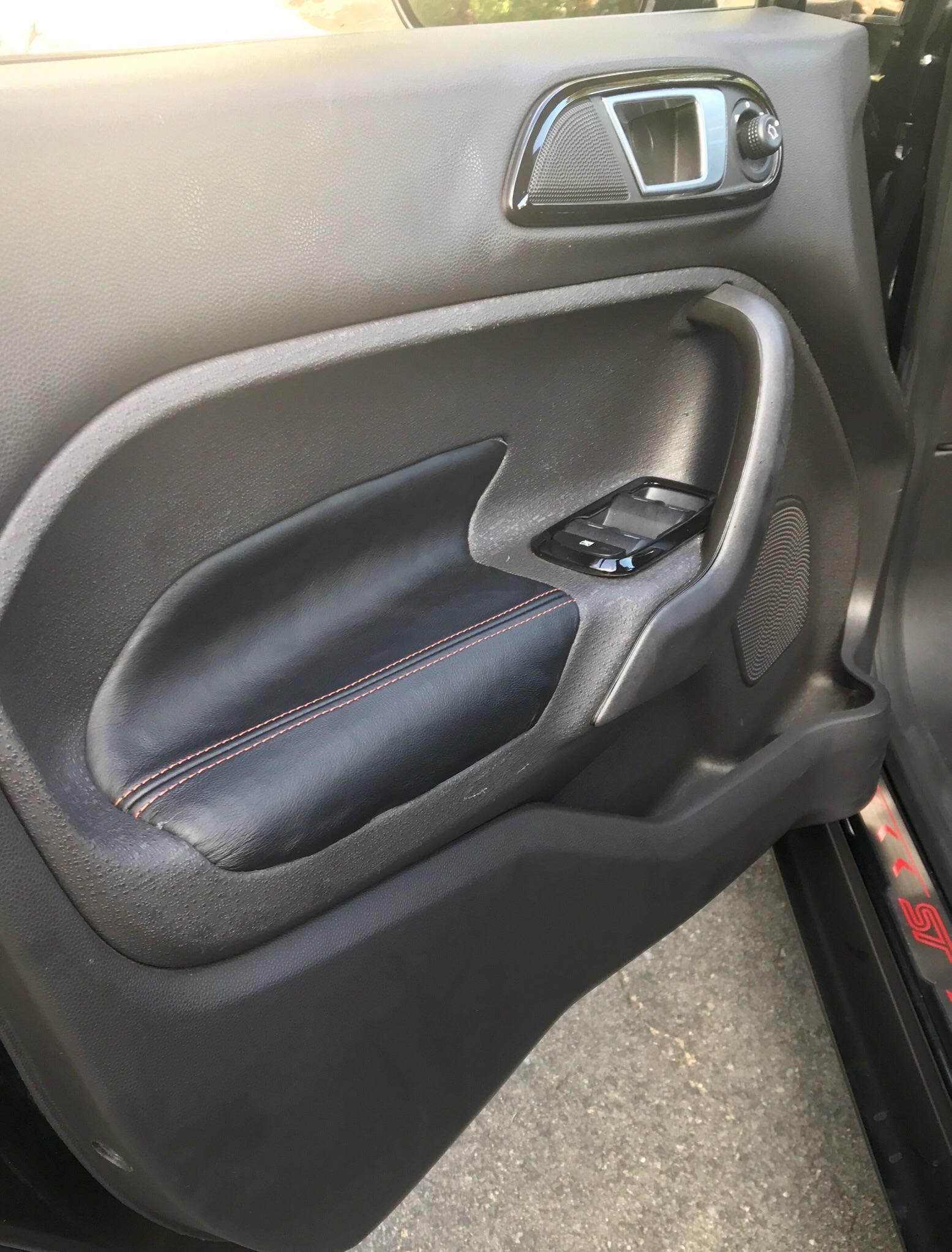 I made some custom armrest covers out of some very soft leather r