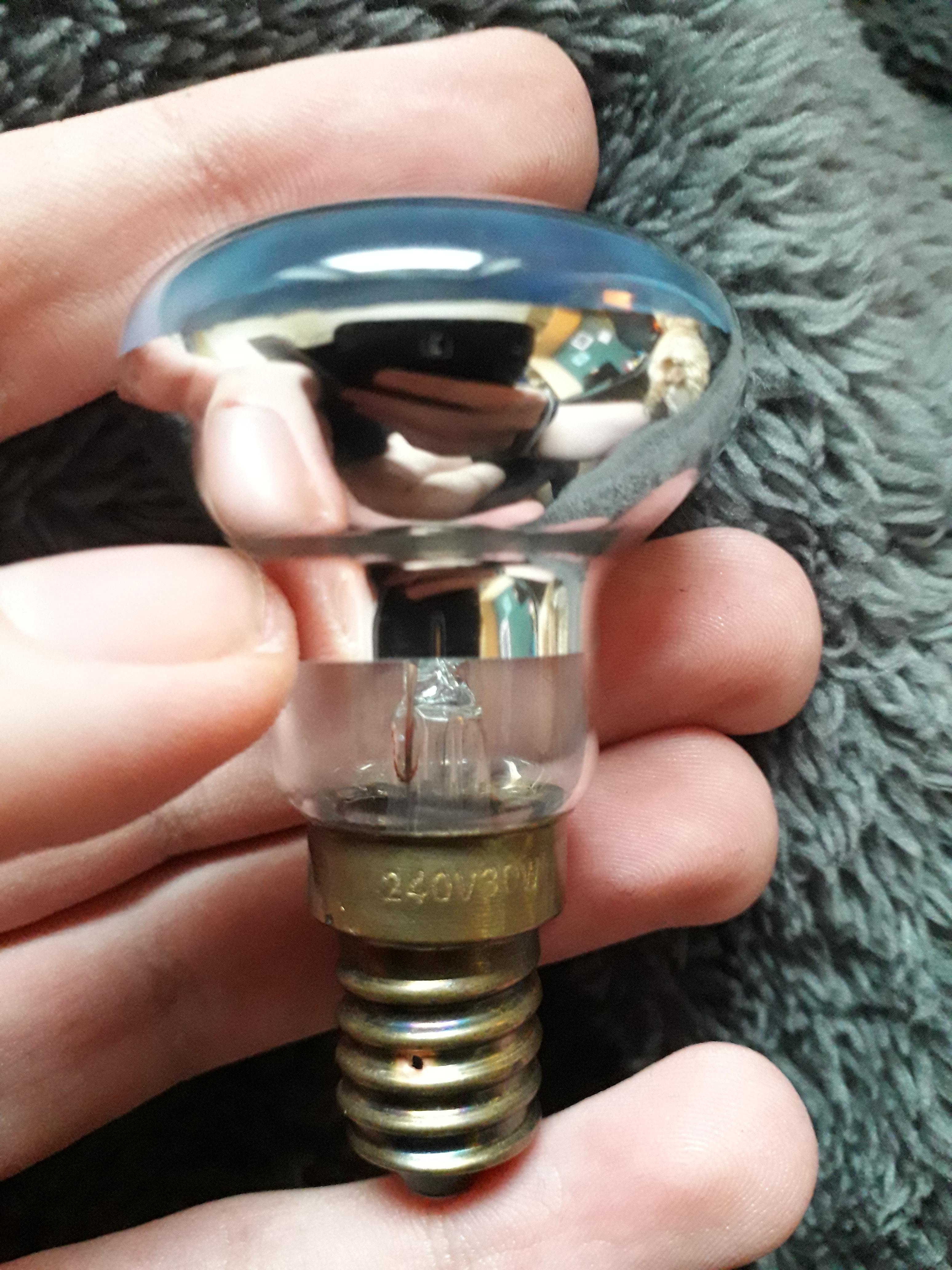 Hi reddit! My lamp's bulb went out the other day... does anyone
