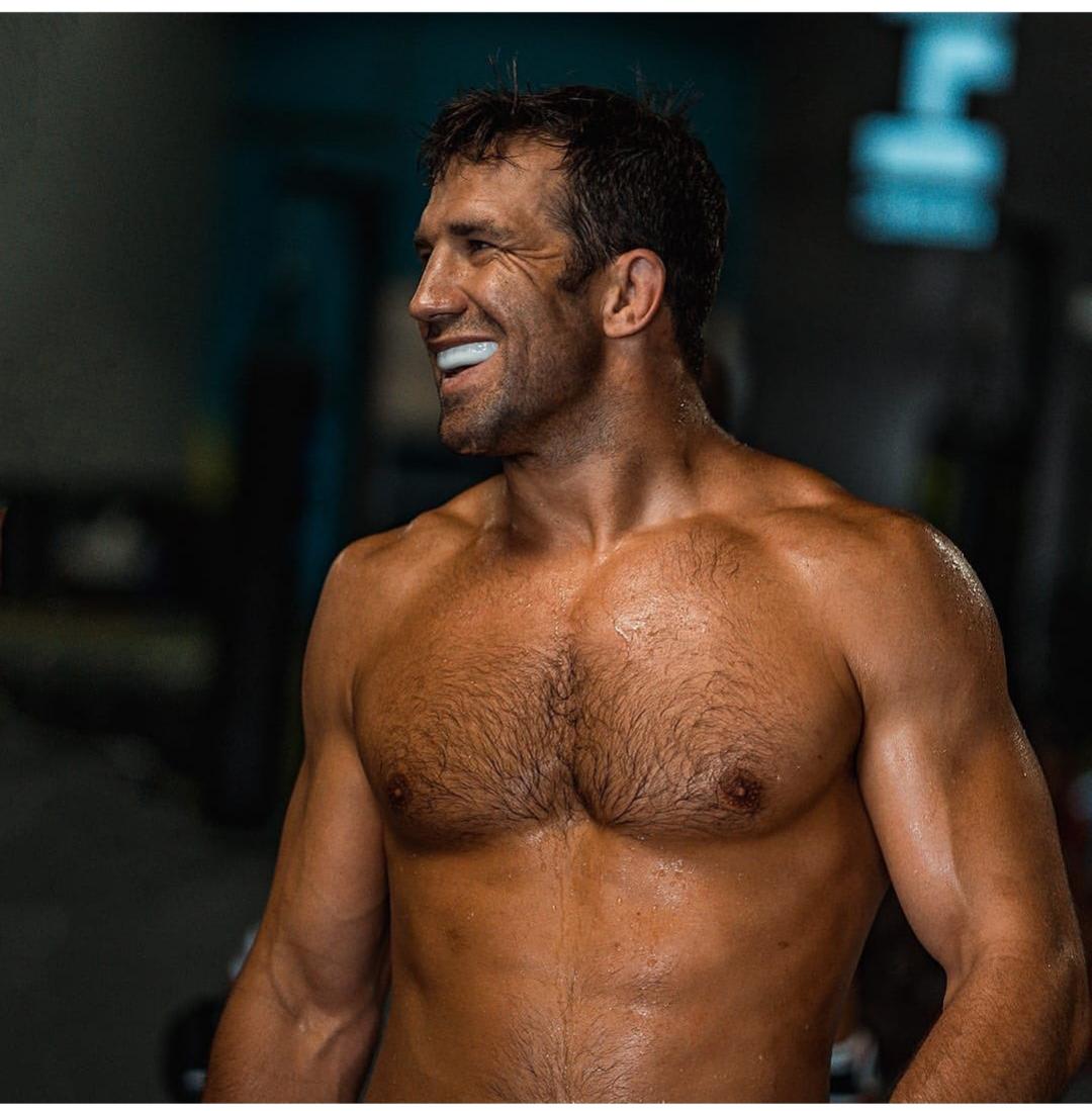 UFC athlete Luke Rockhold. Most aesthetic physique in the UFC in my