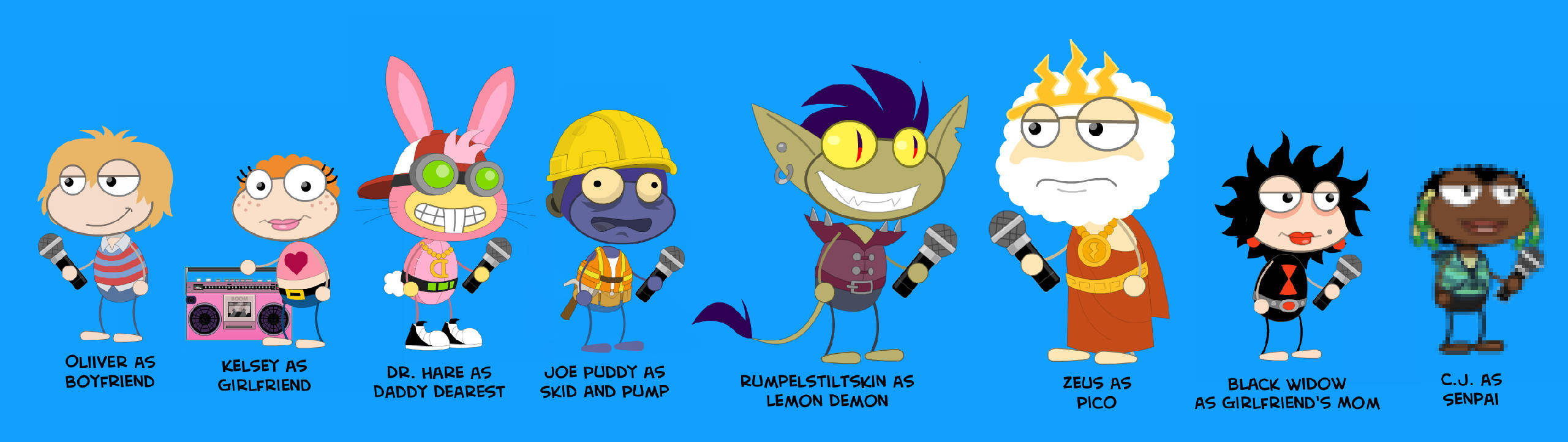 Friday Night Poppin' Cast of Characters r/Poptropica