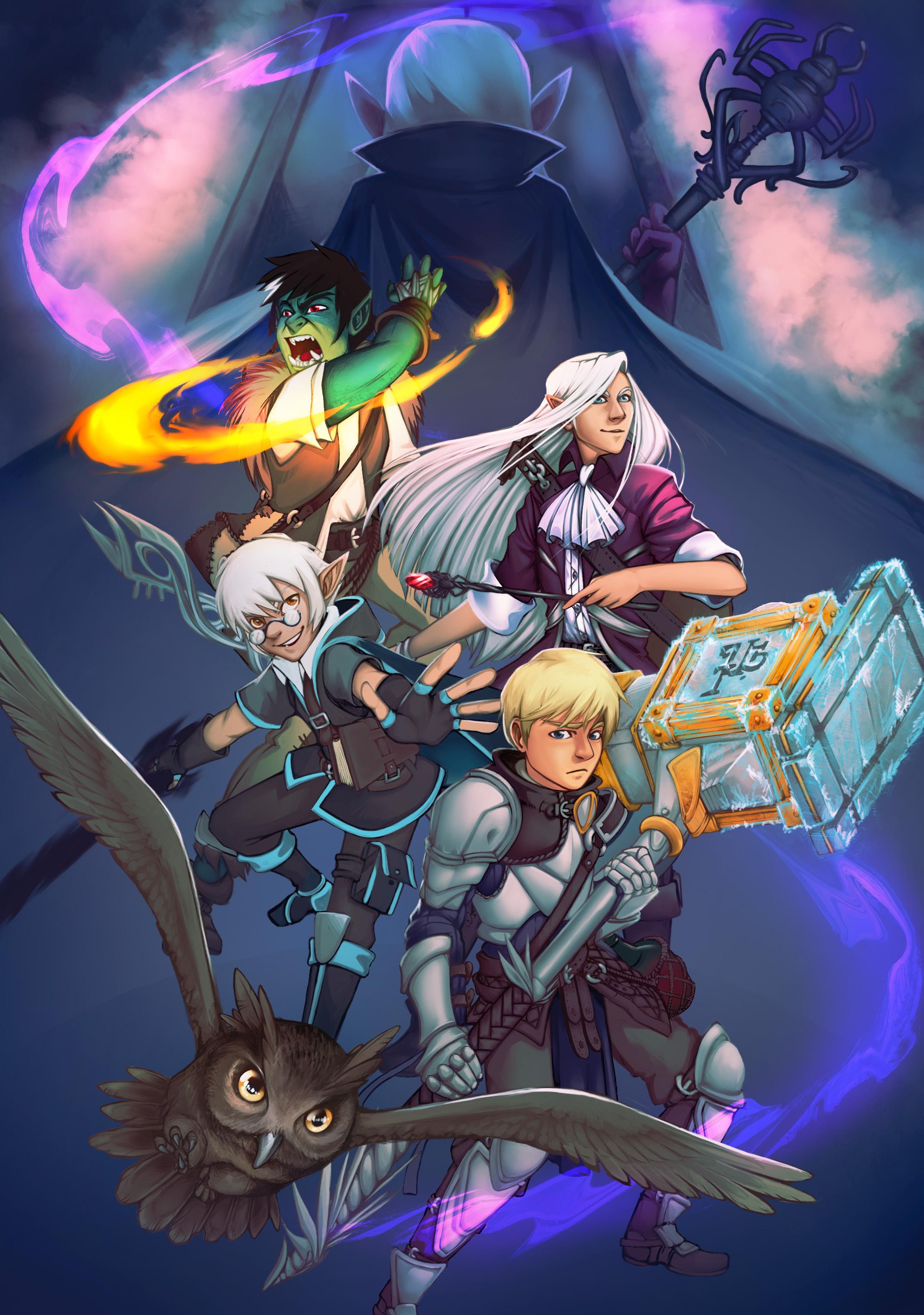[OC][Art] Lost Mines of Phandelver Group shot DnD