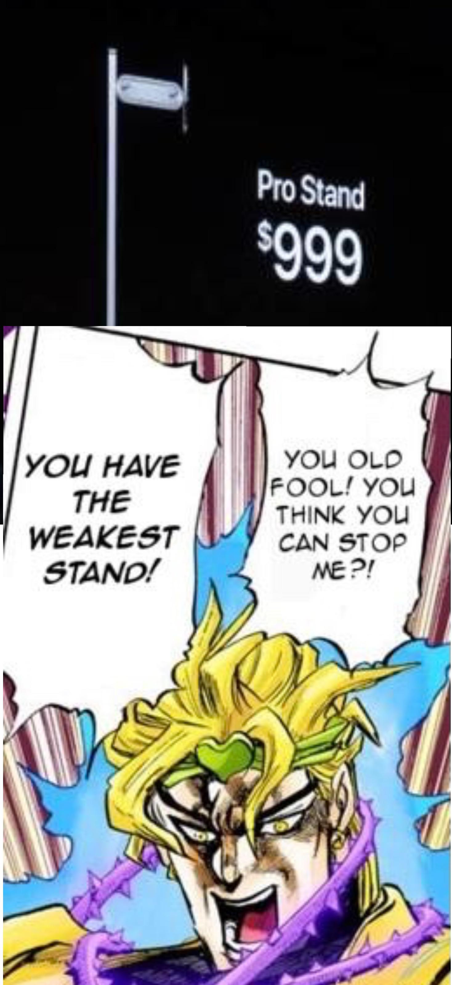 The weakest stand r/ShitPostCrusaders