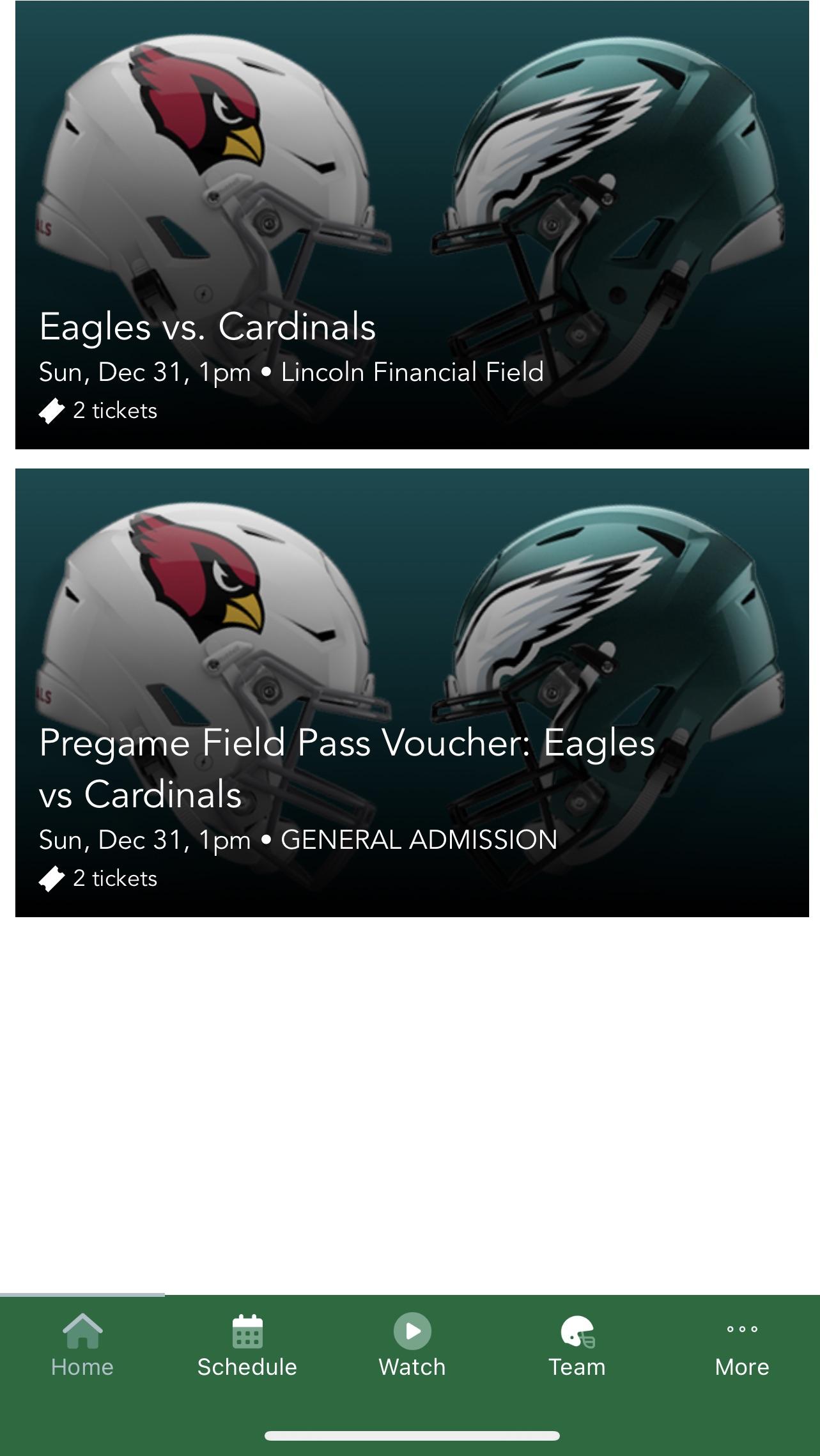 Field passes r/eagles