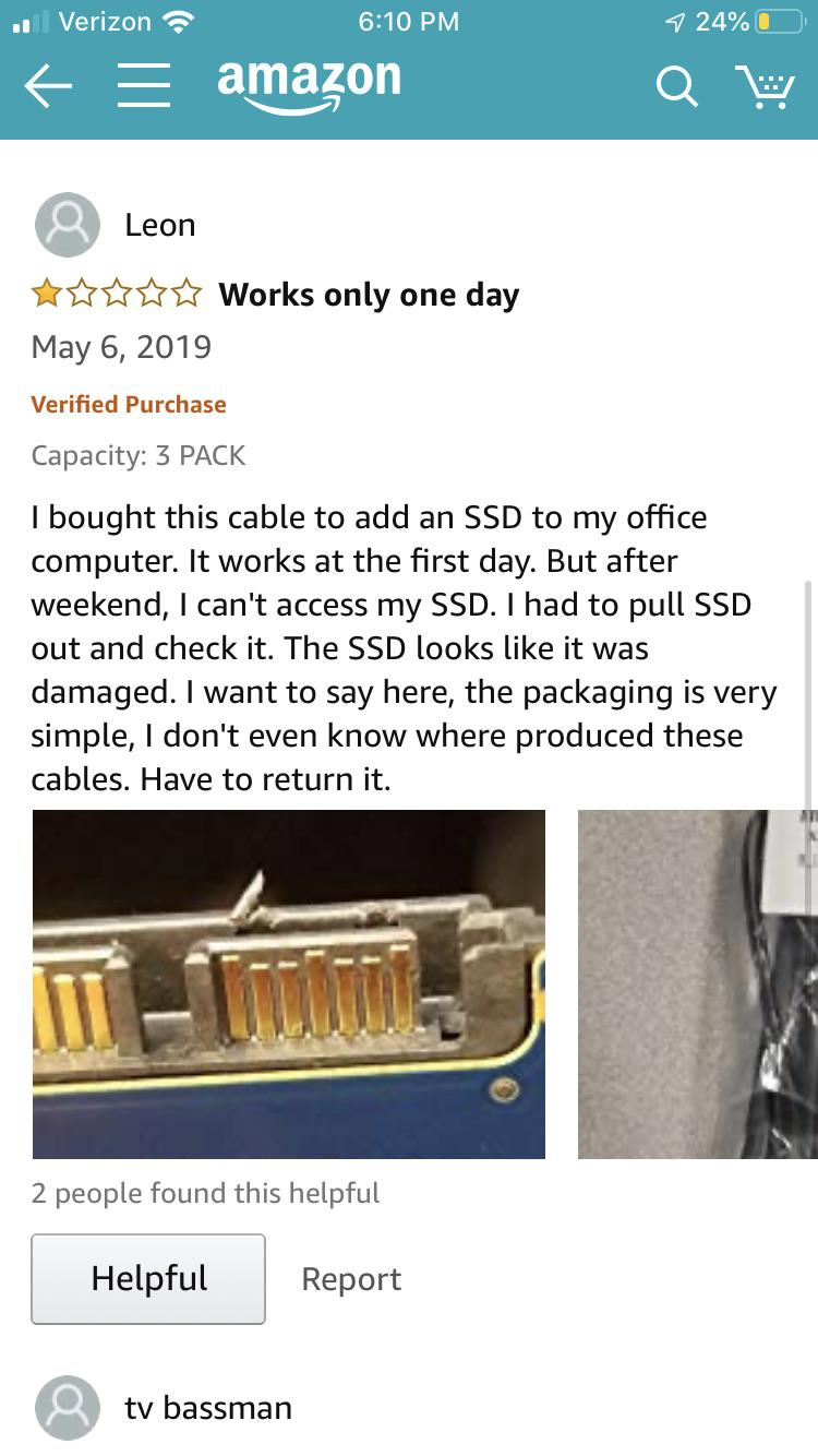 Someone doesn’t know how to properly unplug sata cables r