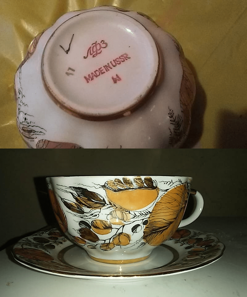 A tea cup made in USSR r/mildlyinteresting