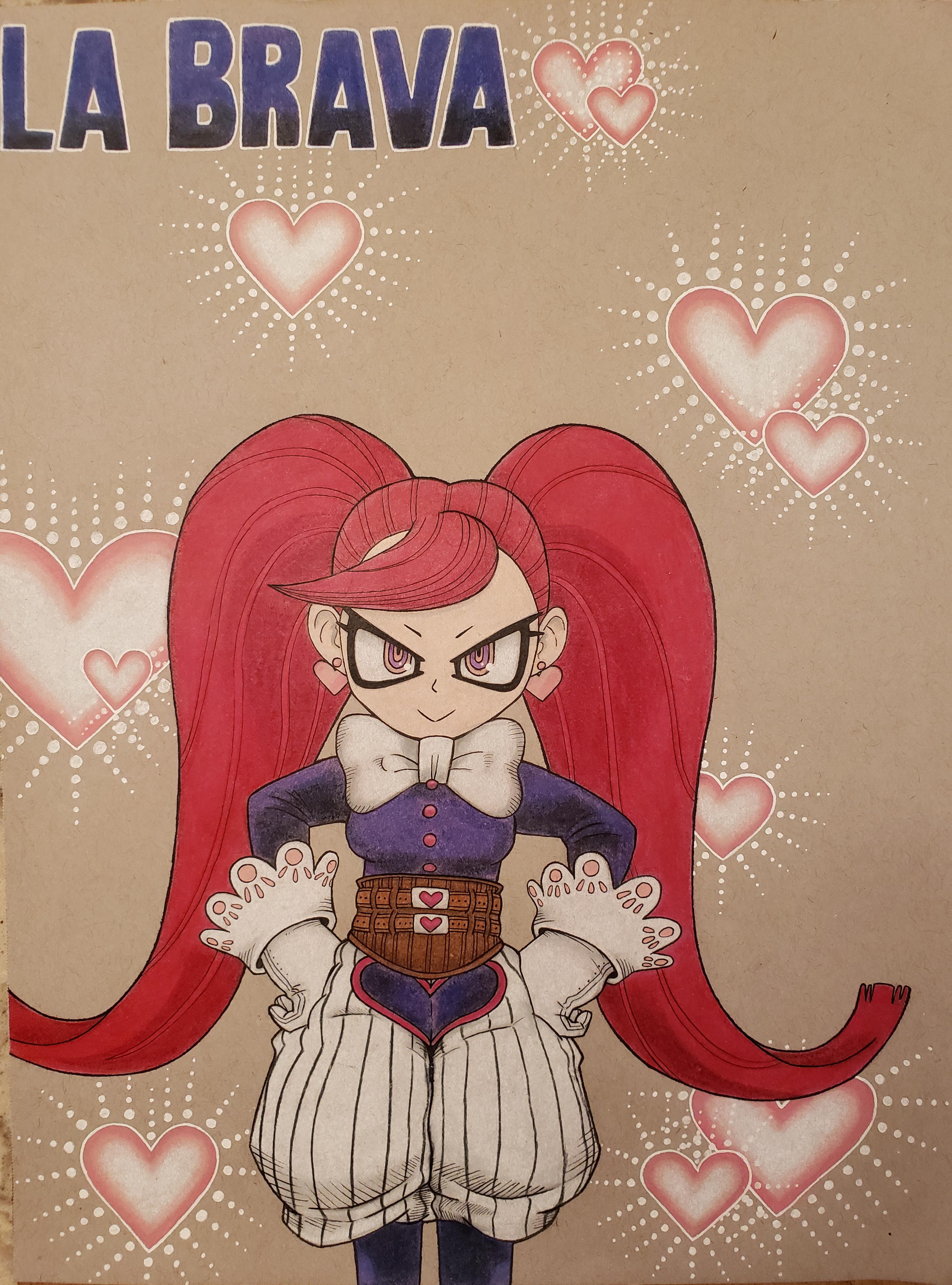 I drew La Brava : r/BokuNoHeroAcademia