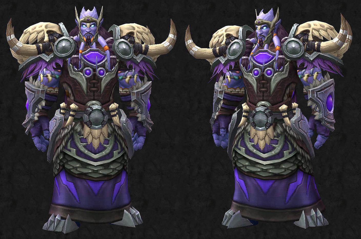 Draenei Shaman Tribe Farseer Transmogrification