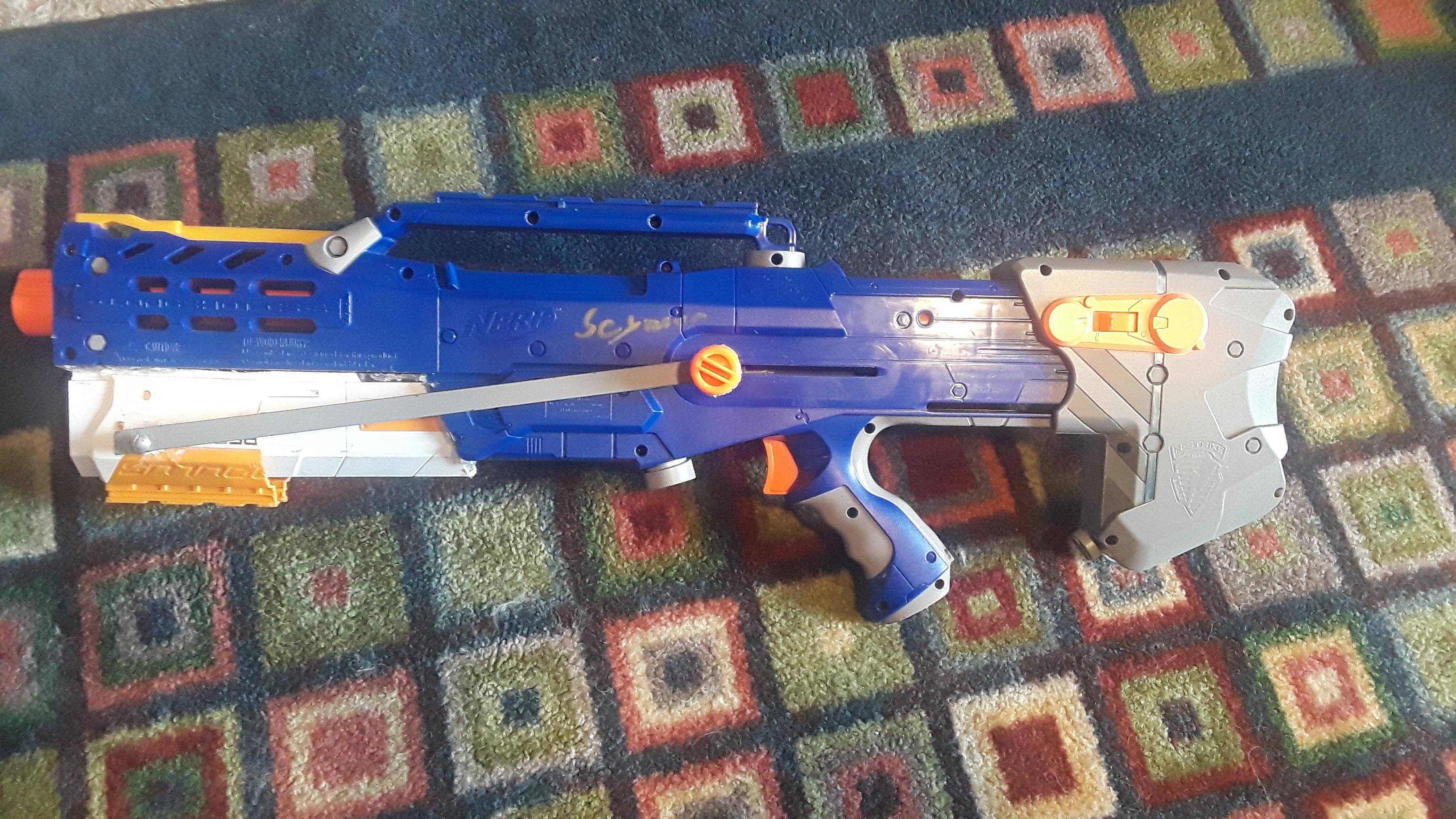 Nerf Sniper Rifle Homemade