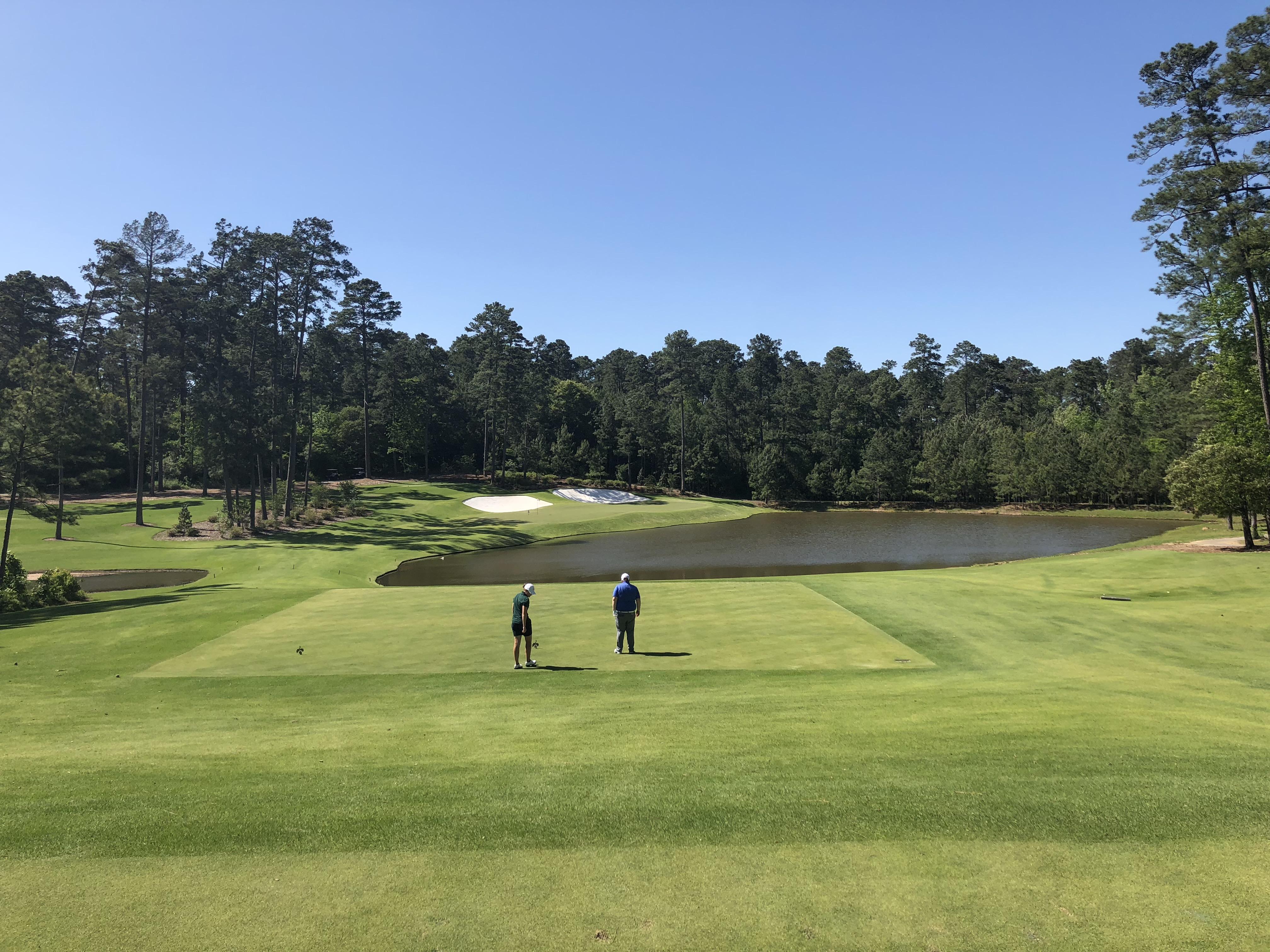 Double bagged at Tiger Woods’ first designed course . Bluejack National Montgomery, Texas