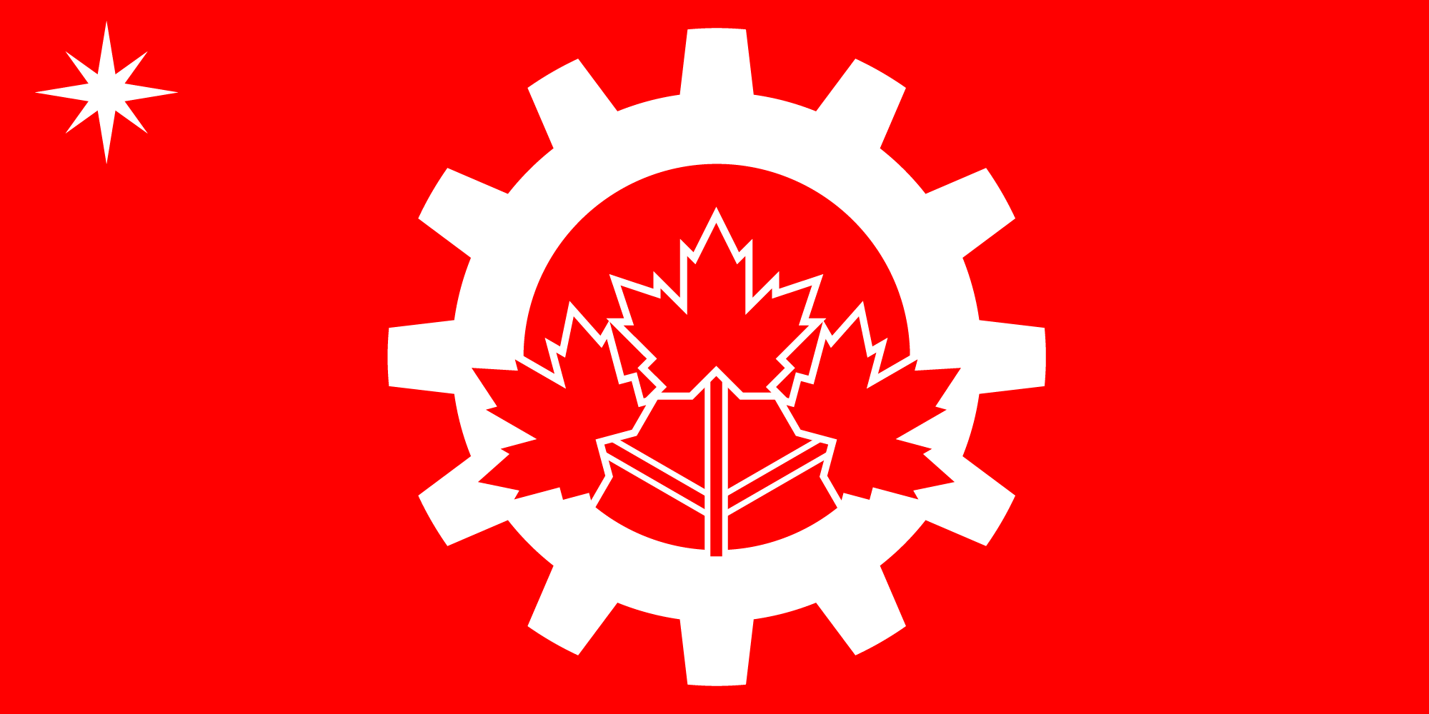 Flag of The Cooperative Republic of Canada
